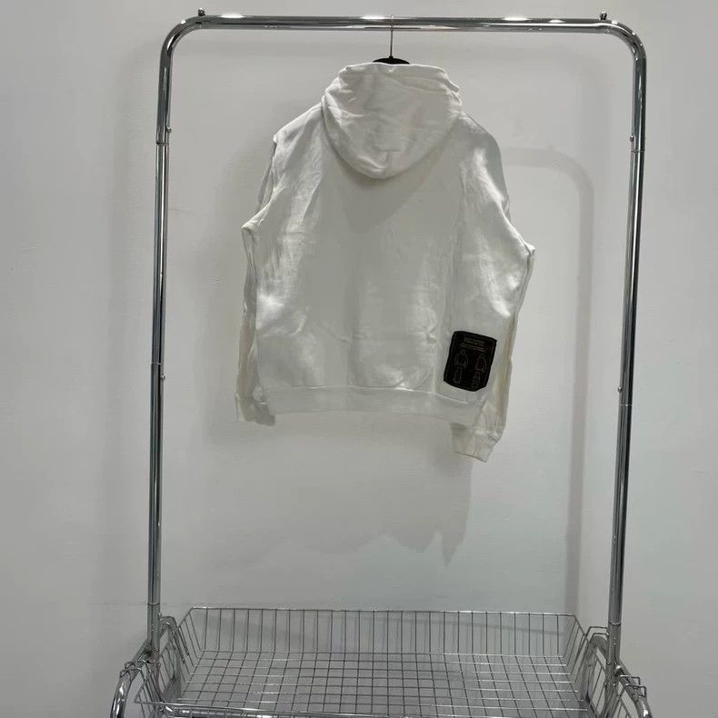 Louis Vuitton louis vuitton white hoodie sweatshirt Size US L / EU 52-54 / 3 - 2 Thumbnail