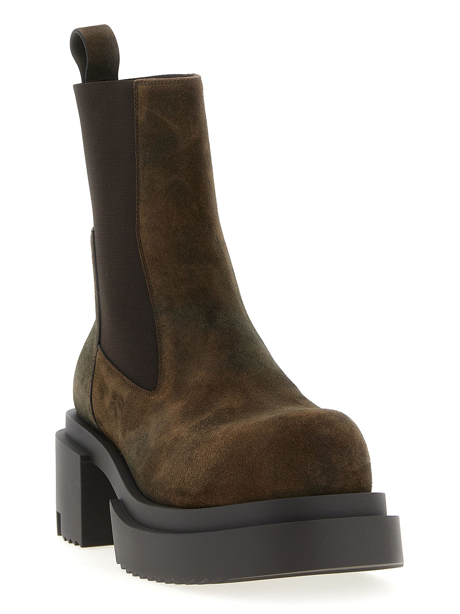 Rick Owens 'Beatle Bogun' Ankle Boots Size US 10 / EU 43 - 2 Thumbnail