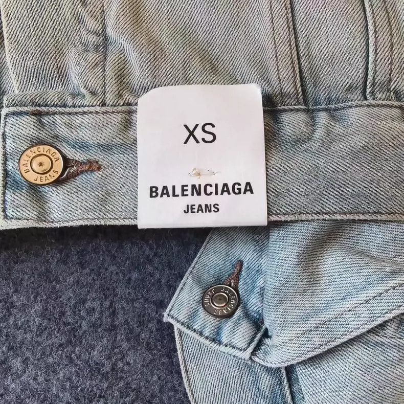 Balenciaga Balenciaga SS24 washed denim jacket Size US XS / EU 42 / 0 - 5 Thumbnail