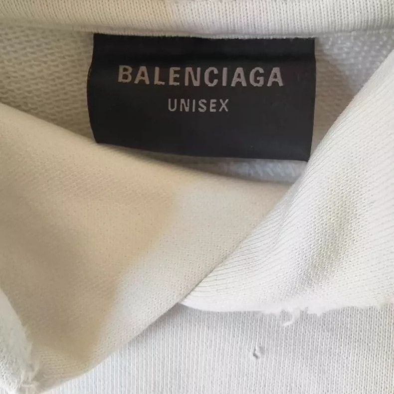 Balenciaga Balenciaga solid letter embroidered hoodie Size US S / EU 44-46 / 1 - 3 Thumbnail