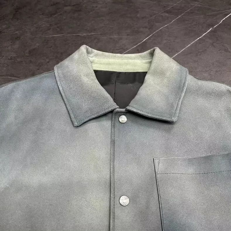 Dior DIOR 24FW gradient blue suede coat Size US L / EU 52-54 / 3 - 4 Thumbnail