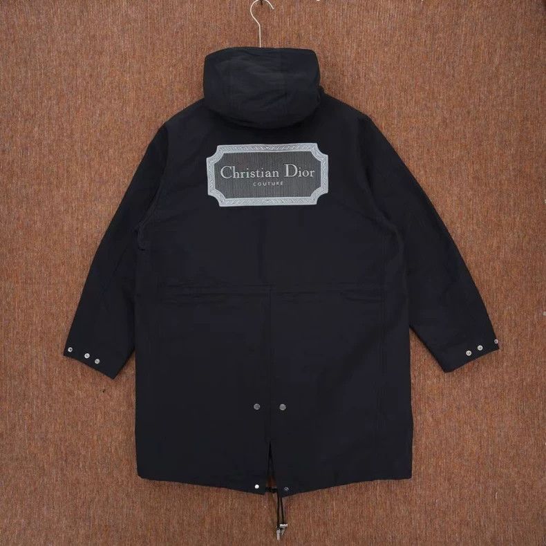 Dior Dior Back Logo Hooded Parka Size US L / EU 52-54 / 3 - 2 Thumbnail