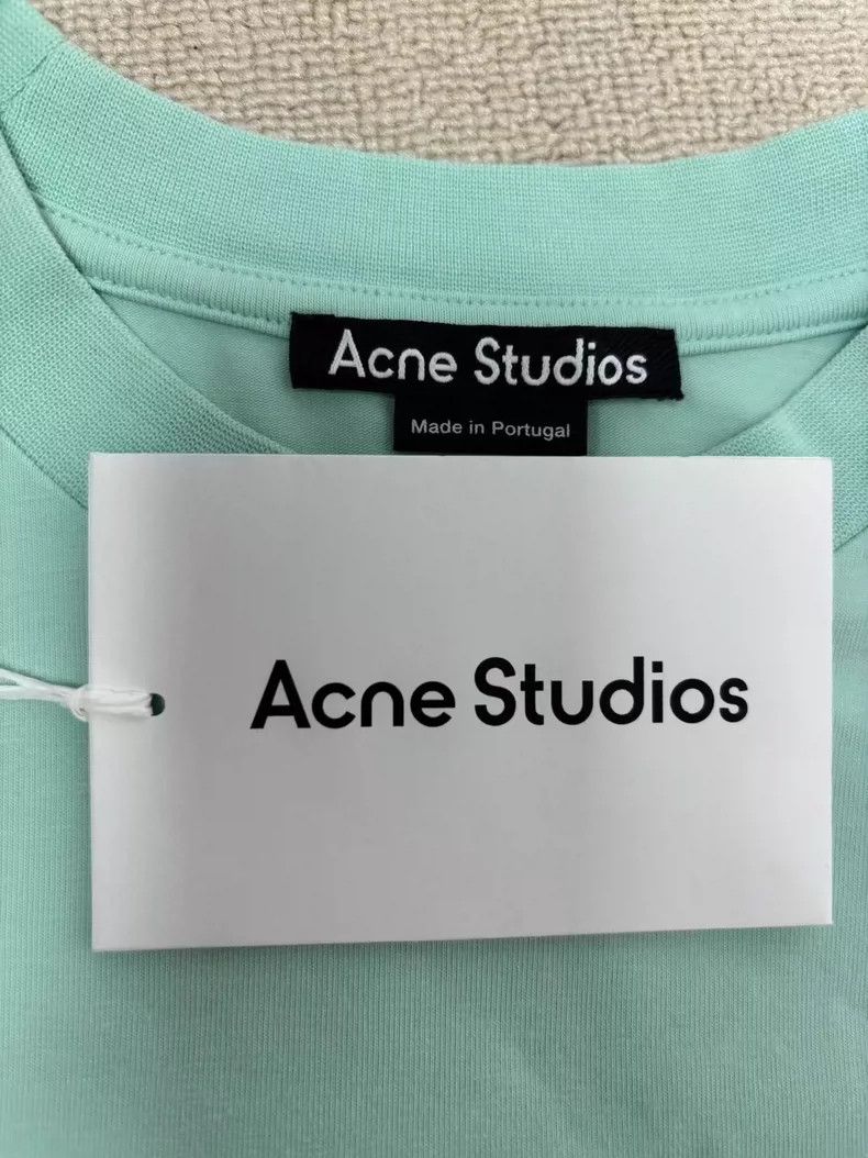 Acne Studios Acne Studios FW21 green short sleeve tee Size US S / EU 44-46 / 1 - 4 Thumbnail