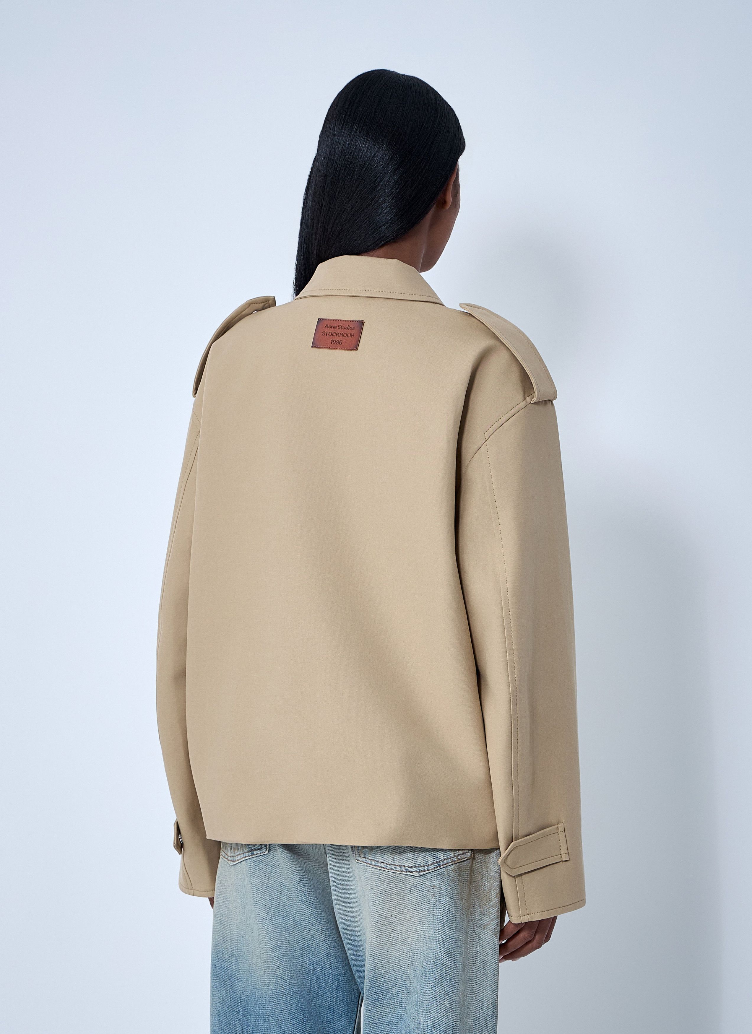 Acne Studios Cotton Satin Jacket Size M / US 6-8 / IT 42-44 - 4 Thumbnail