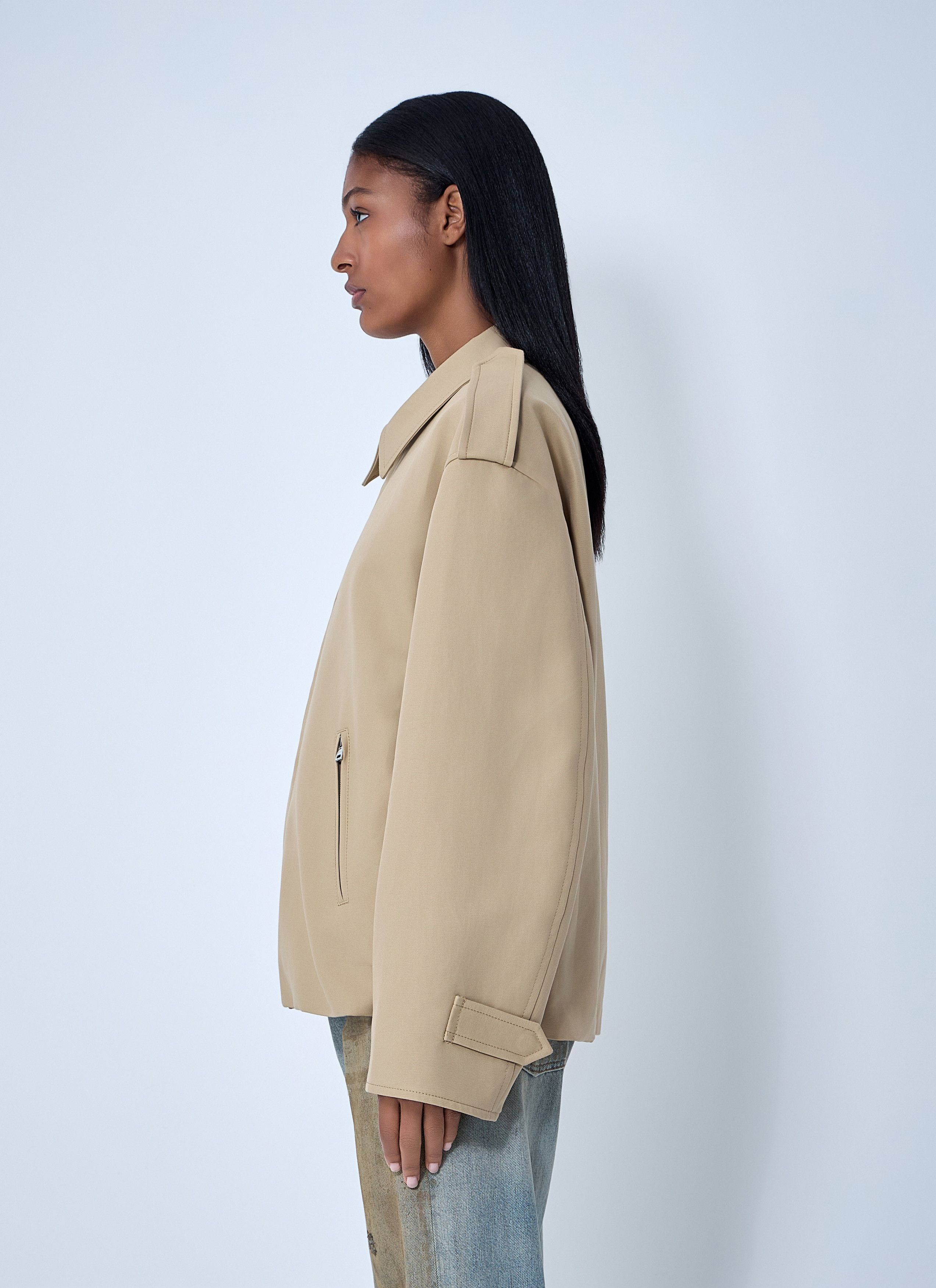 Acne Studios Cotton Satin Jacket Size M / US 6-8 / IT 42-44 - 3 Thumbnail