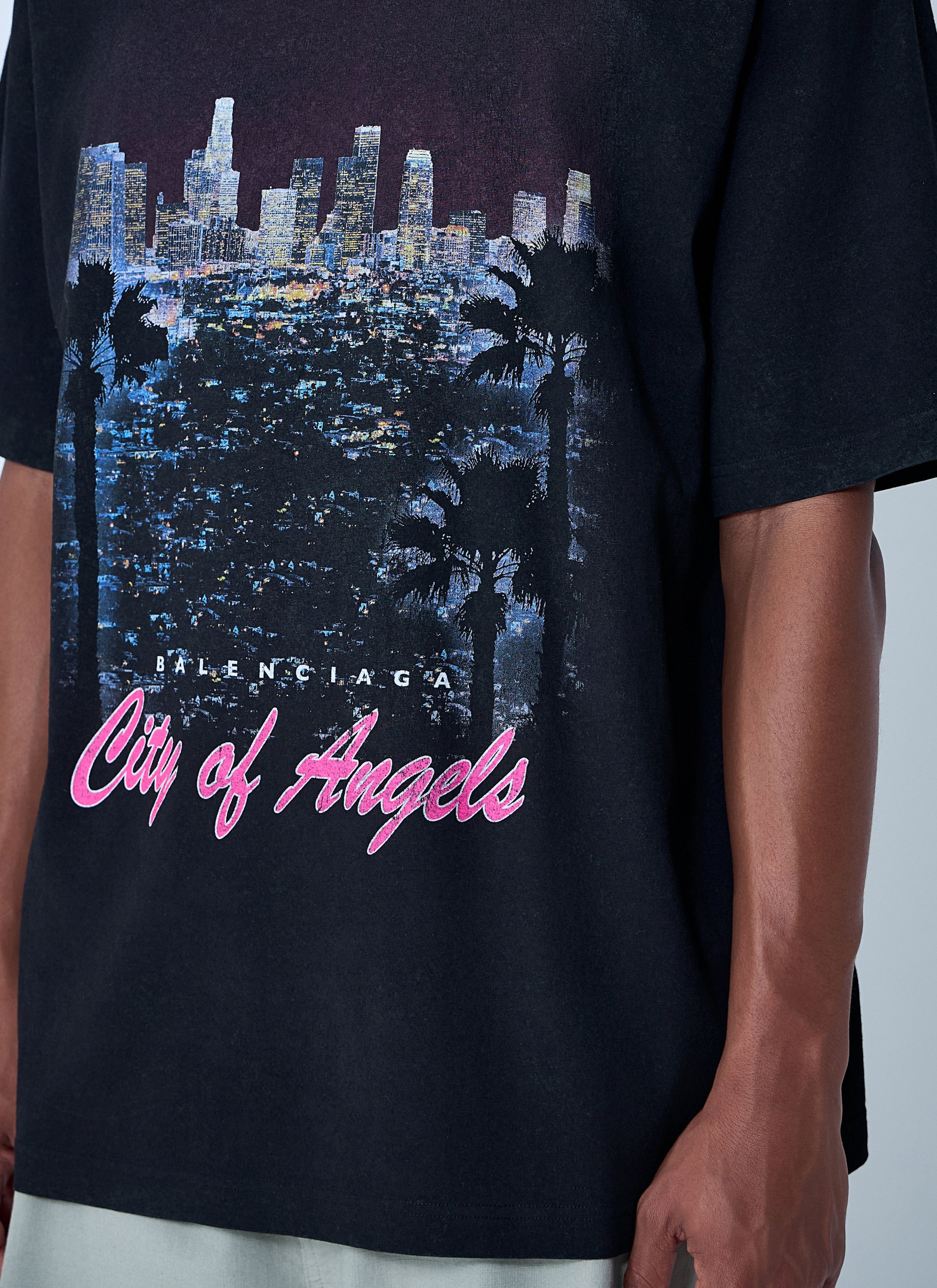 Balenciaga City Of Angels T-Shirt Size US L / EU 52-54 / 3 - 5 Thumbnail
