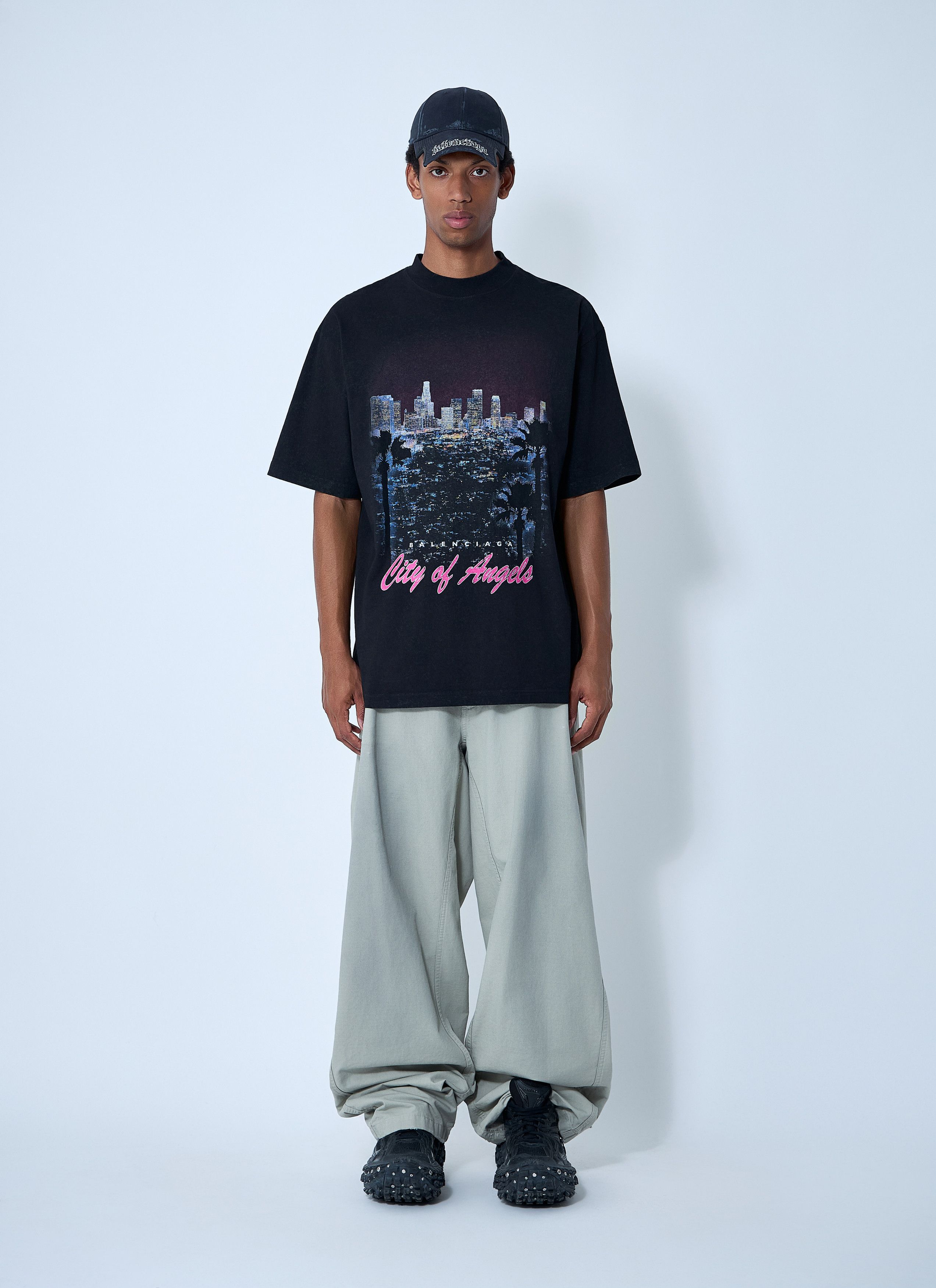 Balenciaga City Of Angels T-Shirt Size US S / EU 44-46 / 1 - 2 Thumbnail