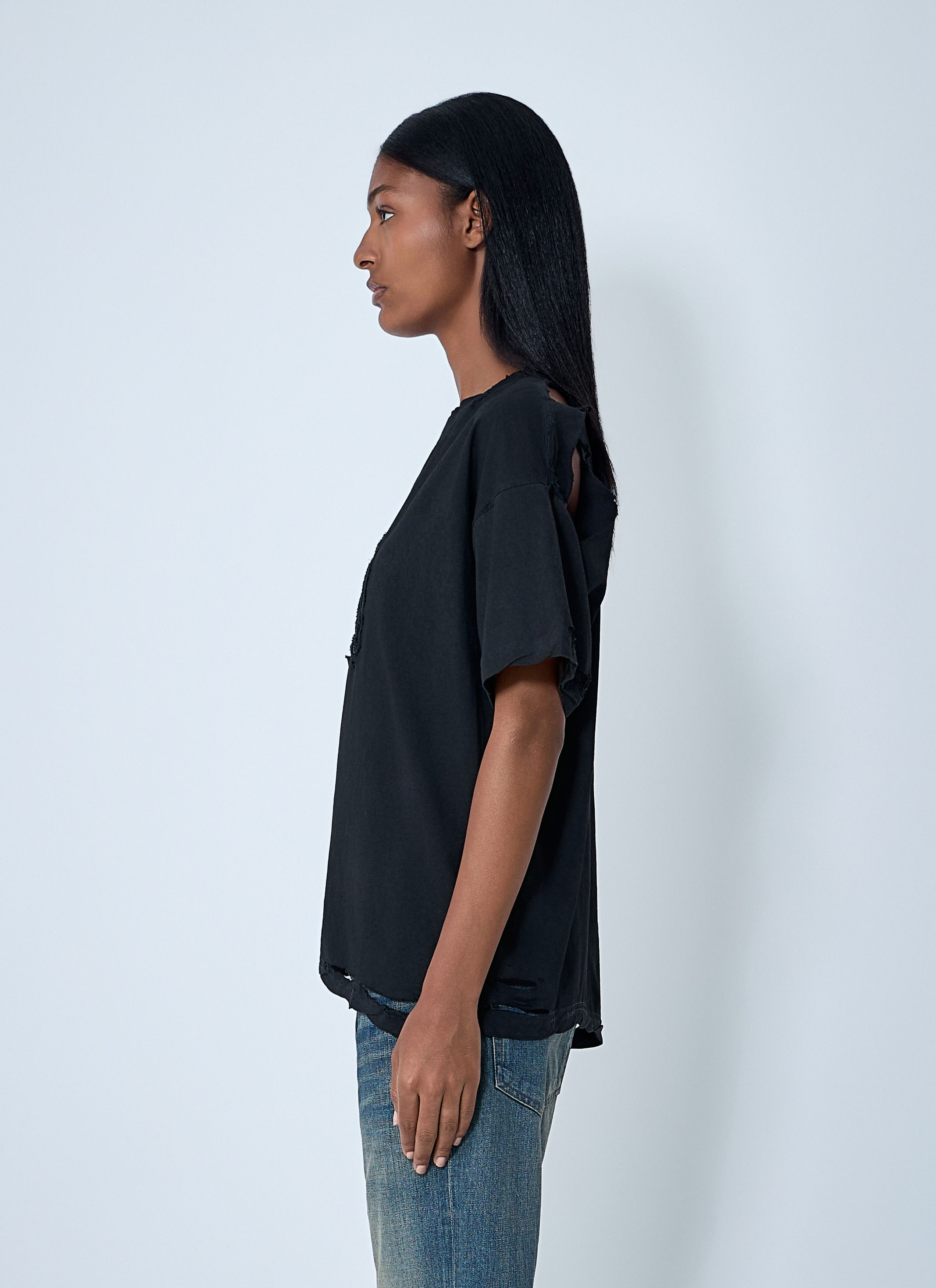 Balenciaga Logo Motif T-Shirt Size XS / US 0-2 / IT 36-38 - 3 Thumbnail