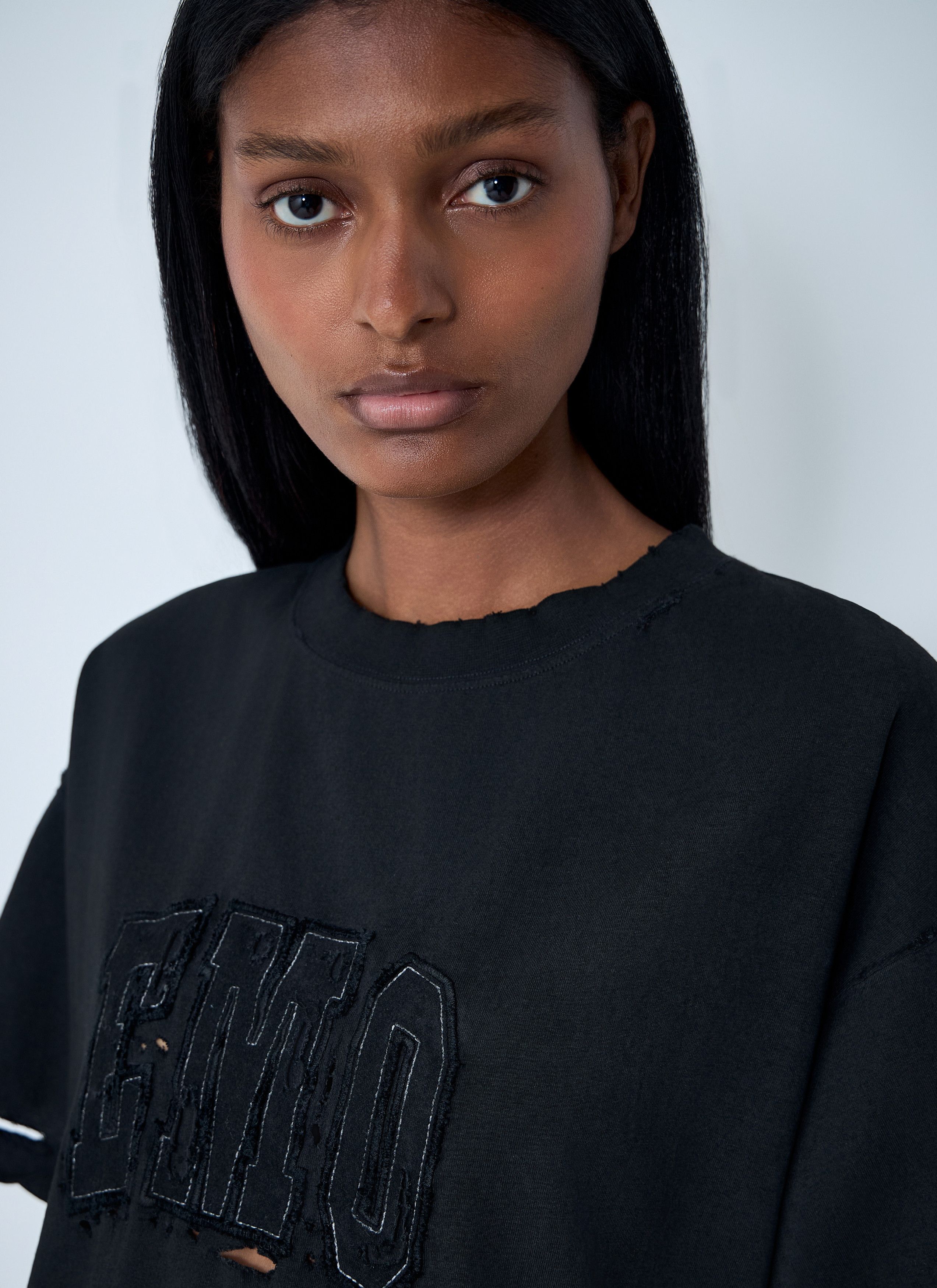 Balenciaga Logo Motif T-Shirt Size XS / US 0-2 / IT 36-38 - 5 Thumbnail