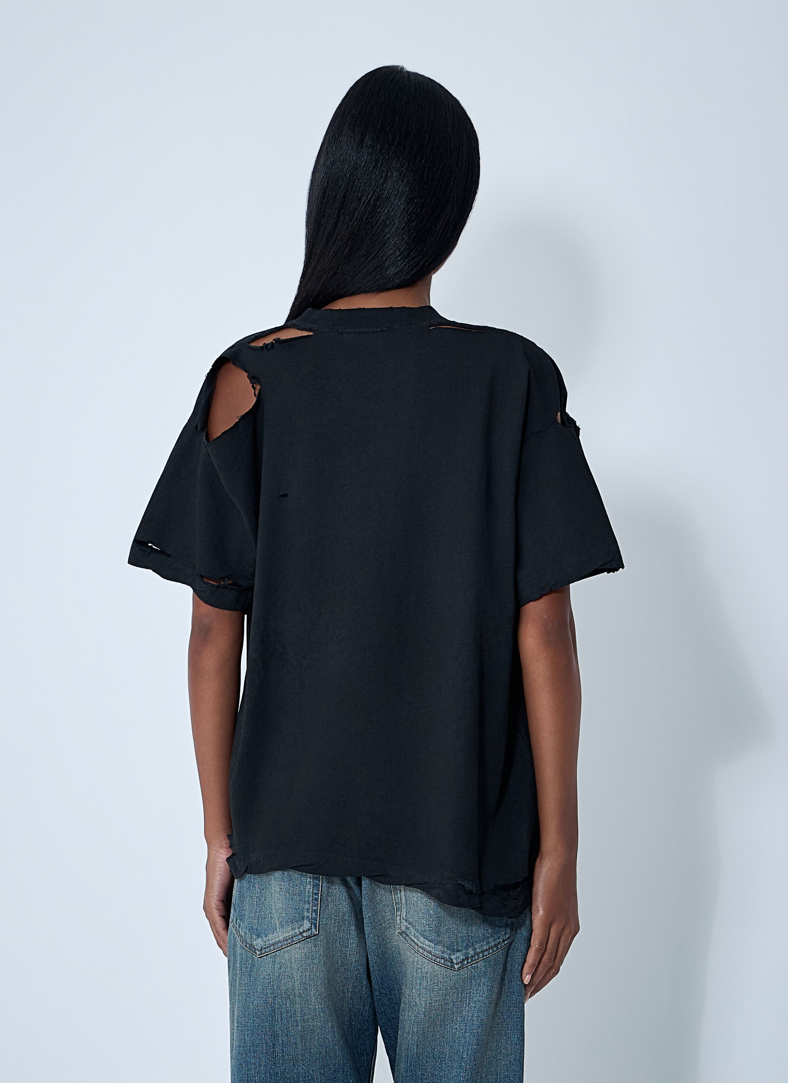 Balenciaga Logo Motif T-Shirt Size XS / US 0-2 / IT 36-38 - 4 Thumbnail