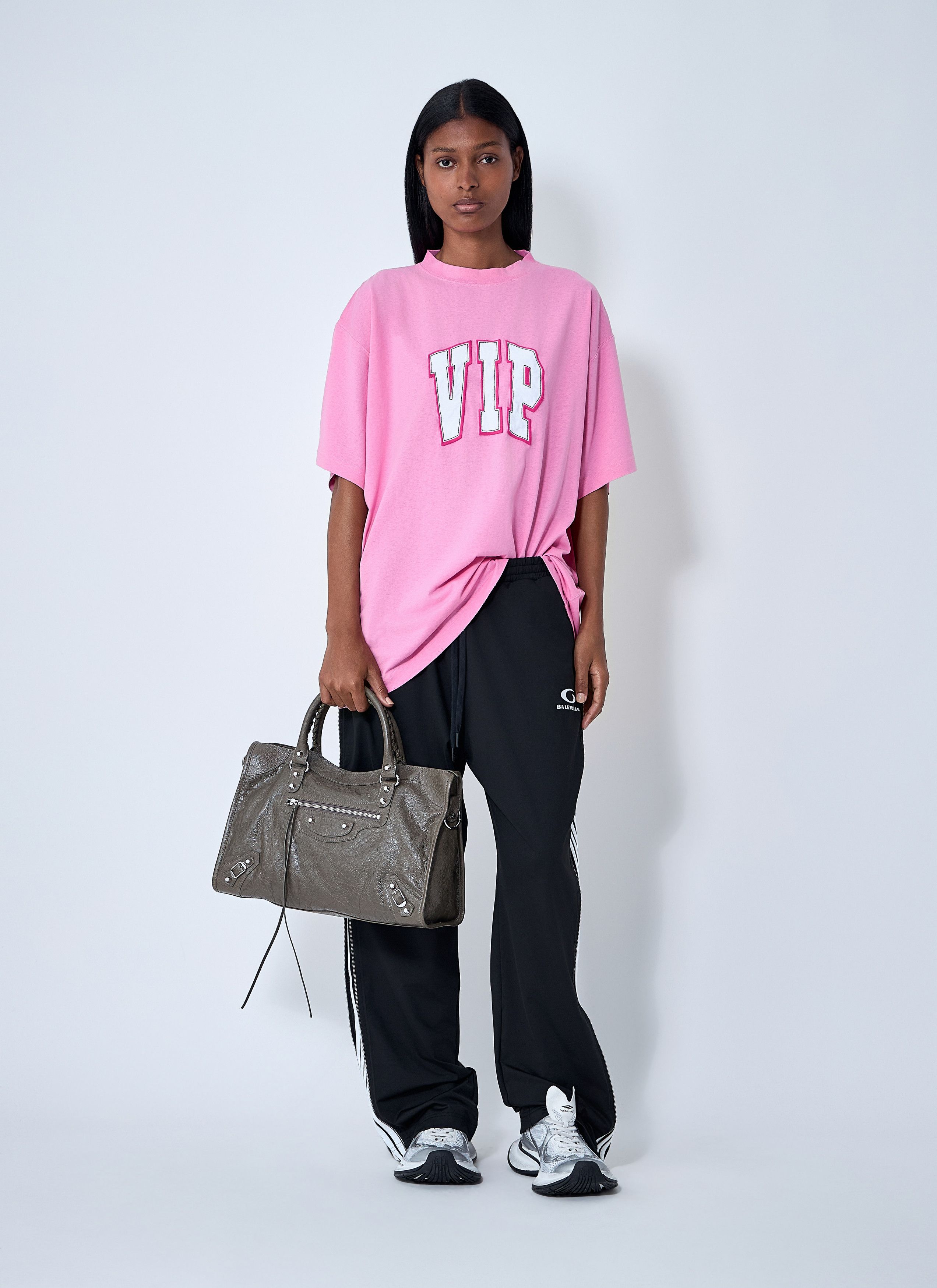 Balenciaga Logo Motif T-Shirt Size L / US 10 / IT 46 - 2 Thumbnail