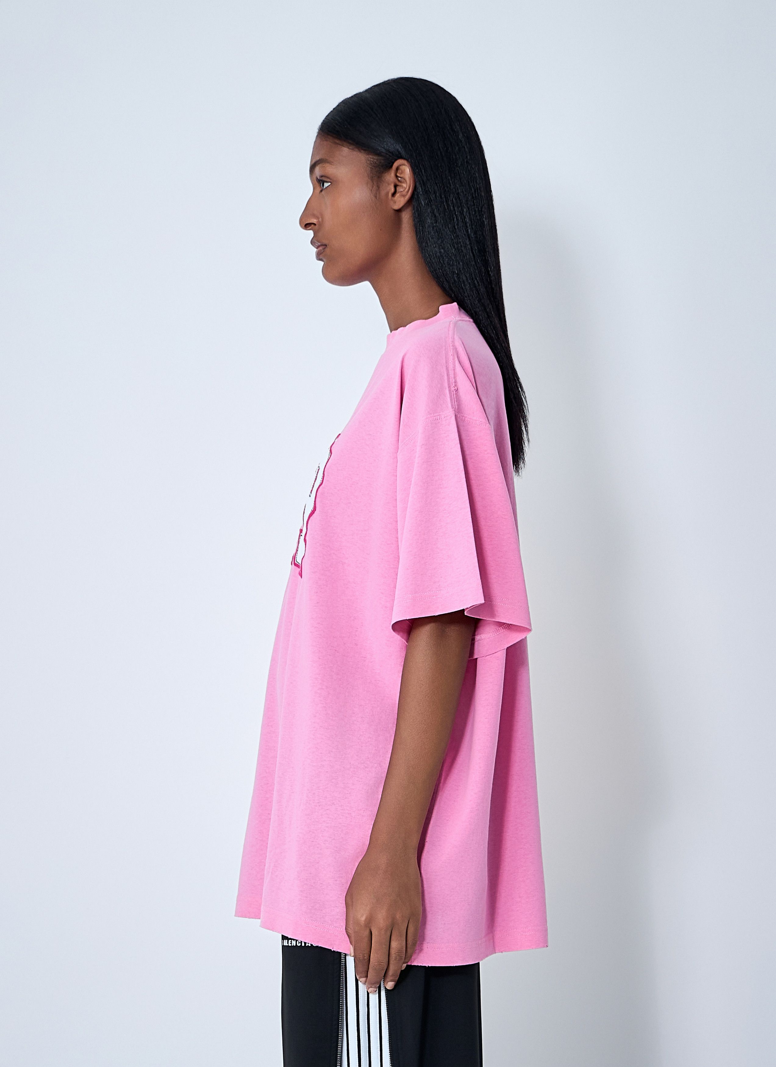 Balenciaga Logo Motif T-Shirt Size L / US 10 / IT 46 - 3 Thumbnail