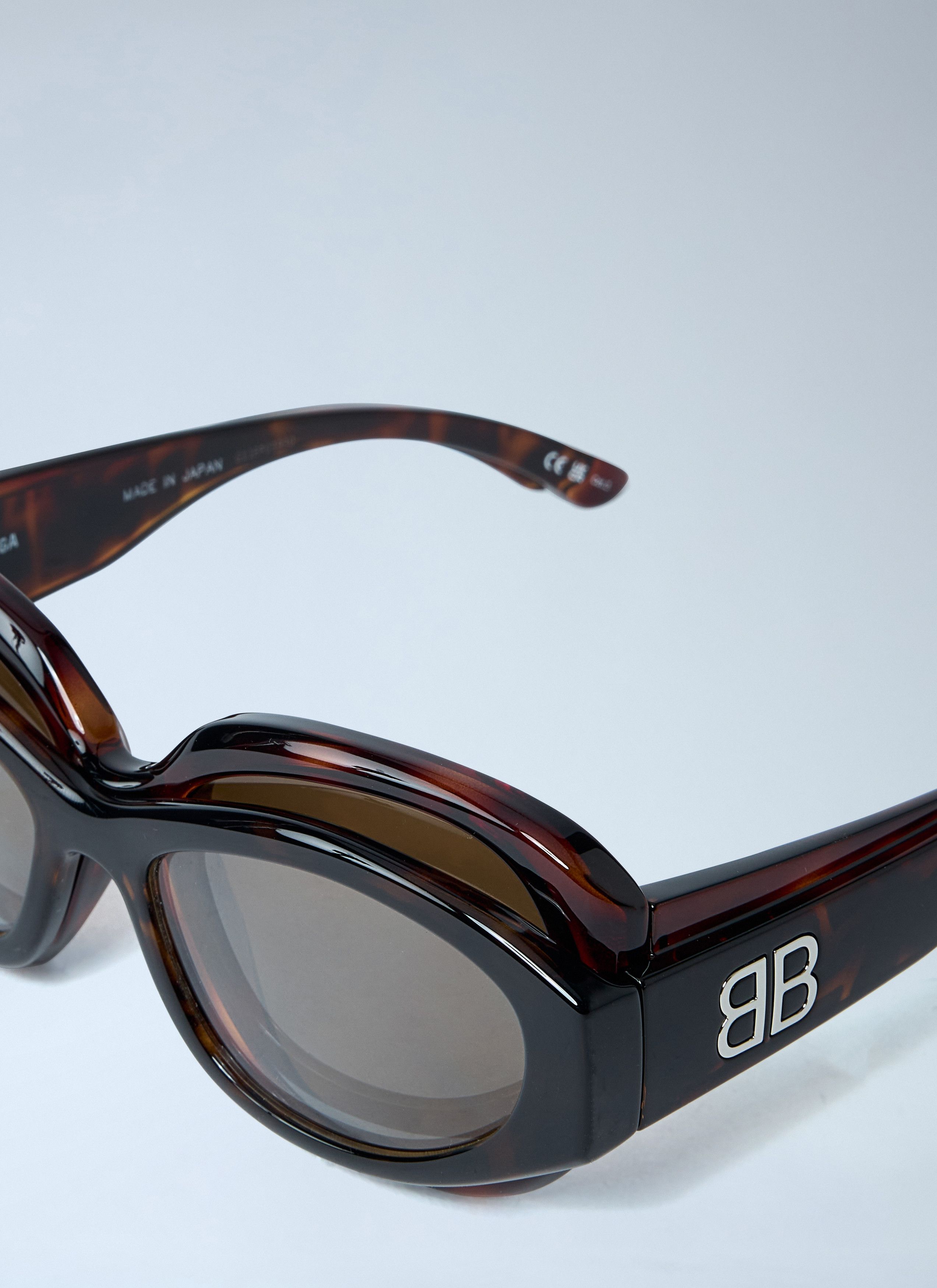 Balenciaga Superbusy Round Sunglasses Size ONE SIZE - 4 Thumbnail