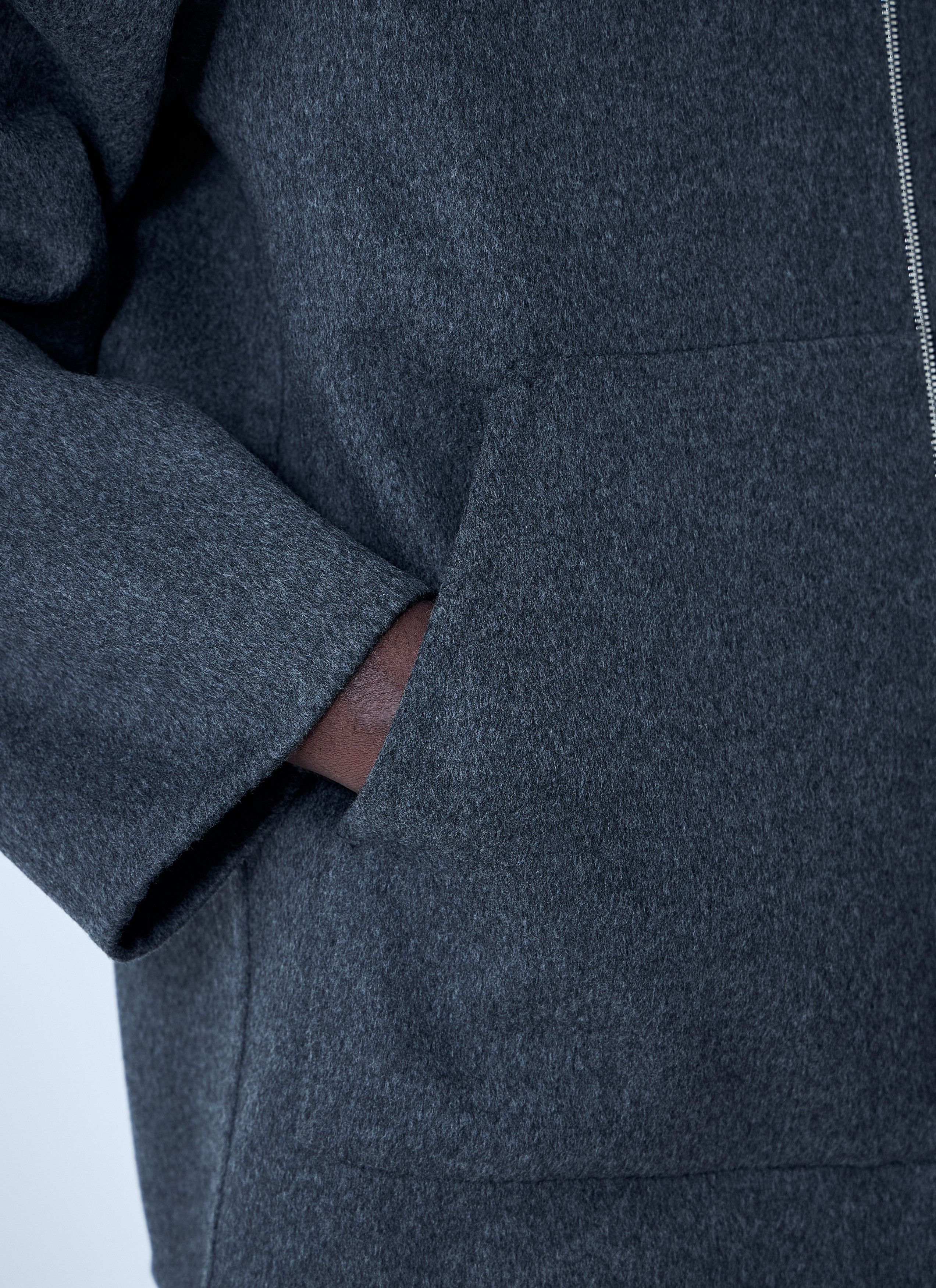 Bottega Veneta Double Face Wool Hooded Jacket Size US S / EU 44-46 / 1 - 6 Thumbnail