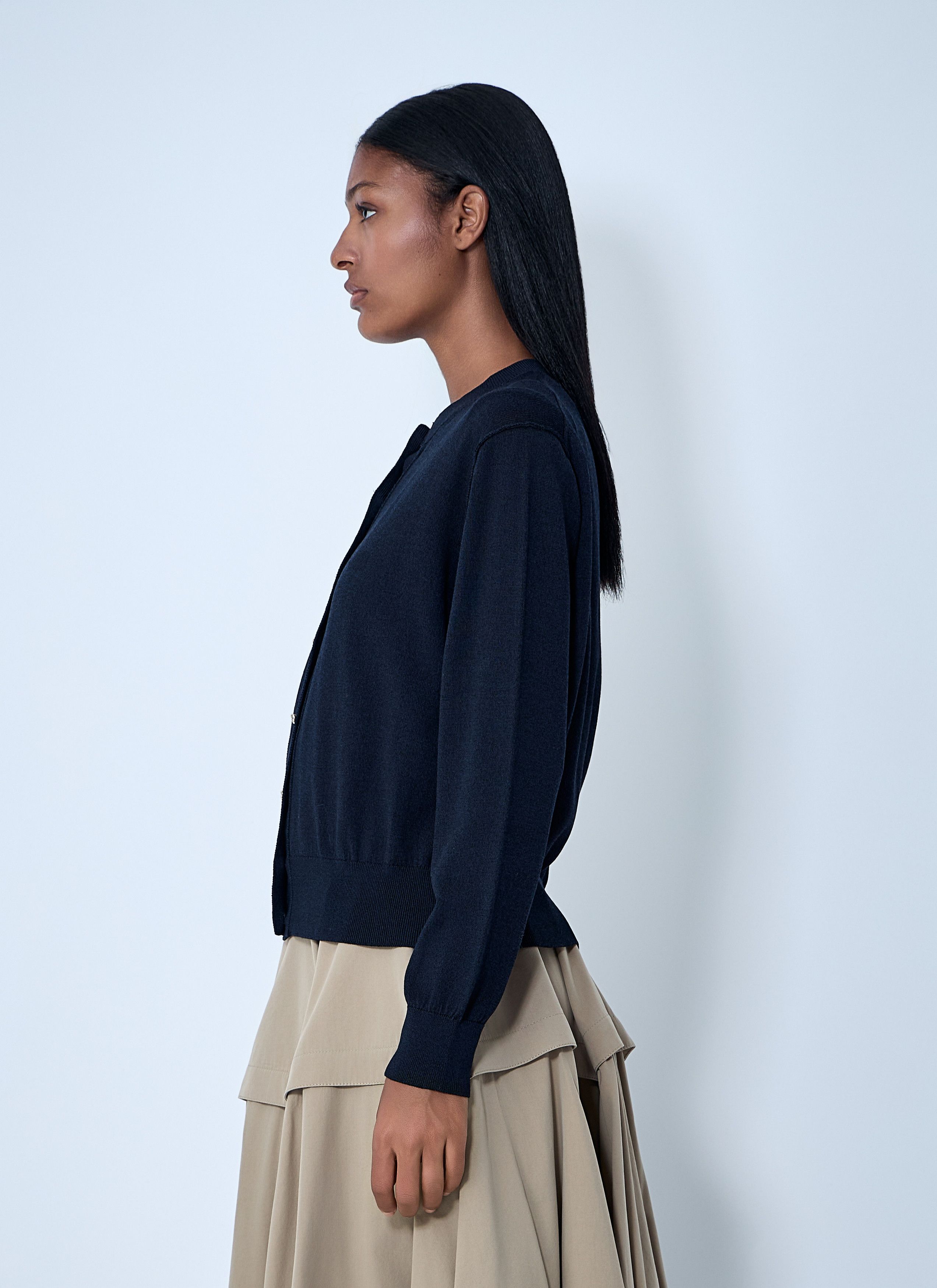 Bottega Veneta Cotton-And-Viscose Twinset Size S / US 4 / IT 40 - 3 Thumbnail