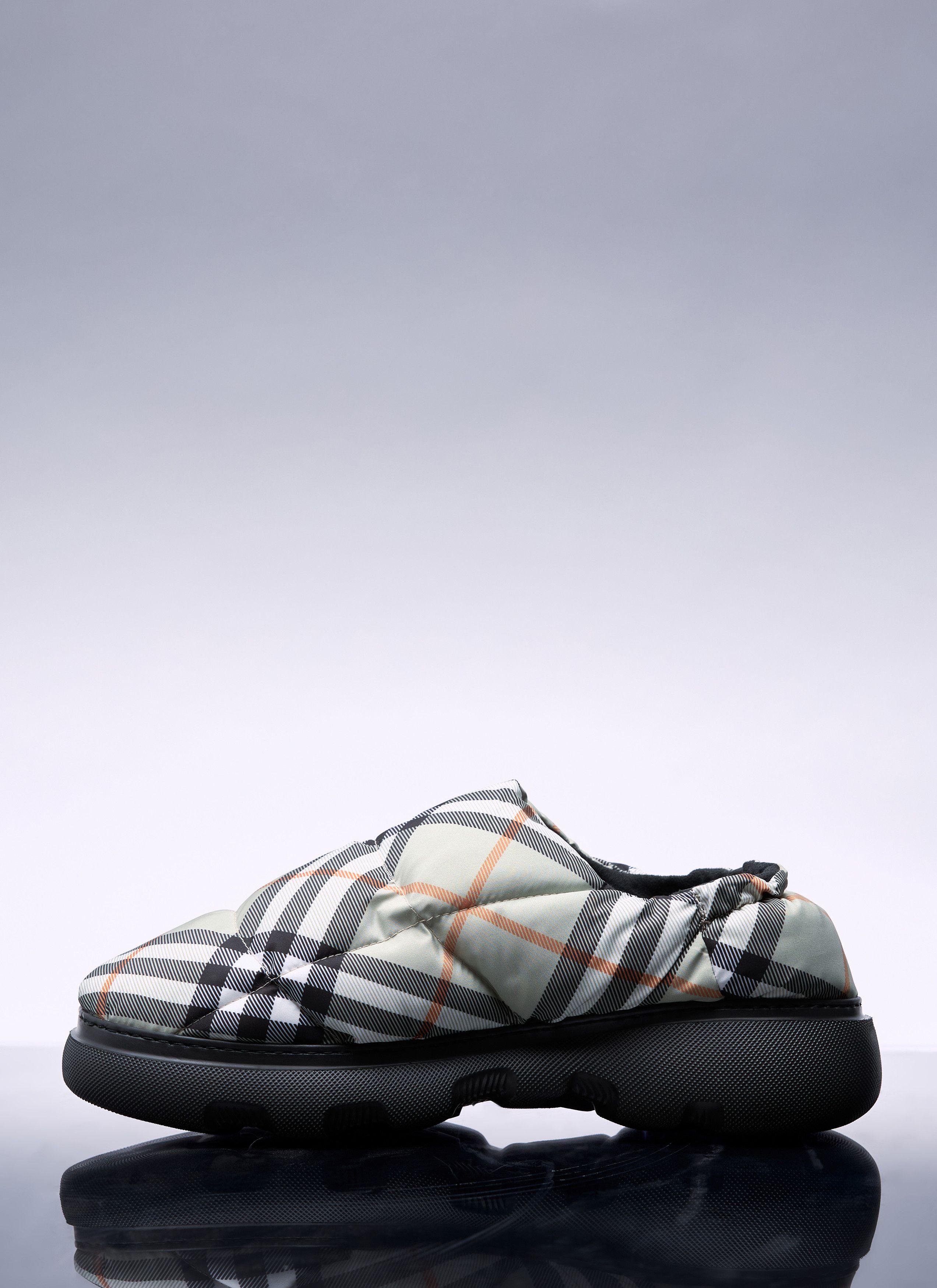 Burberry Check Nylon-Blend Pillow Mule Size US 10 / EU 43 - 4 Thumbnail