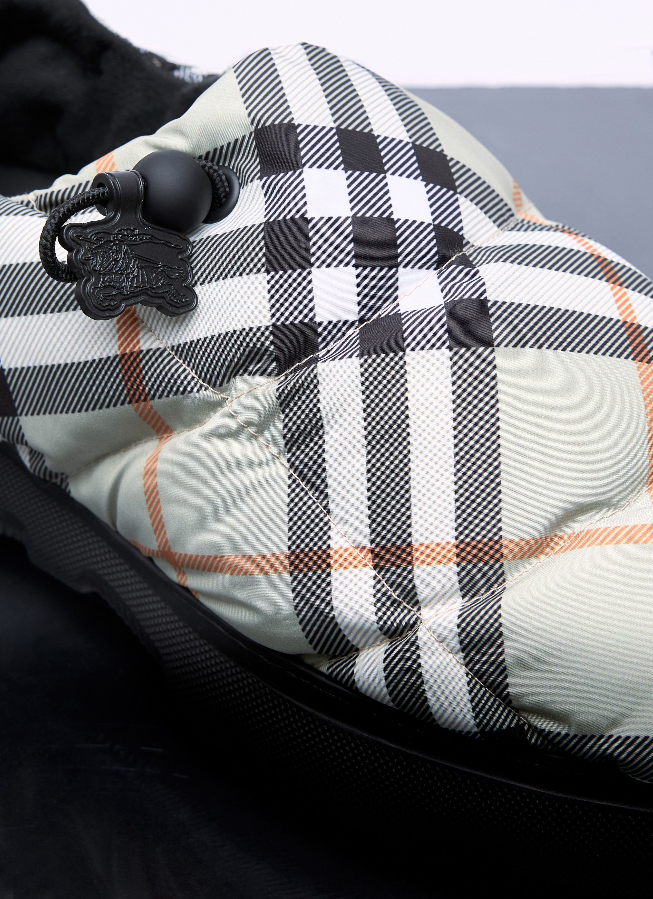 Burberry Check Nylon-Blend Pillow Mule Size US 10 / EU 43 - 2 Thumbnail
