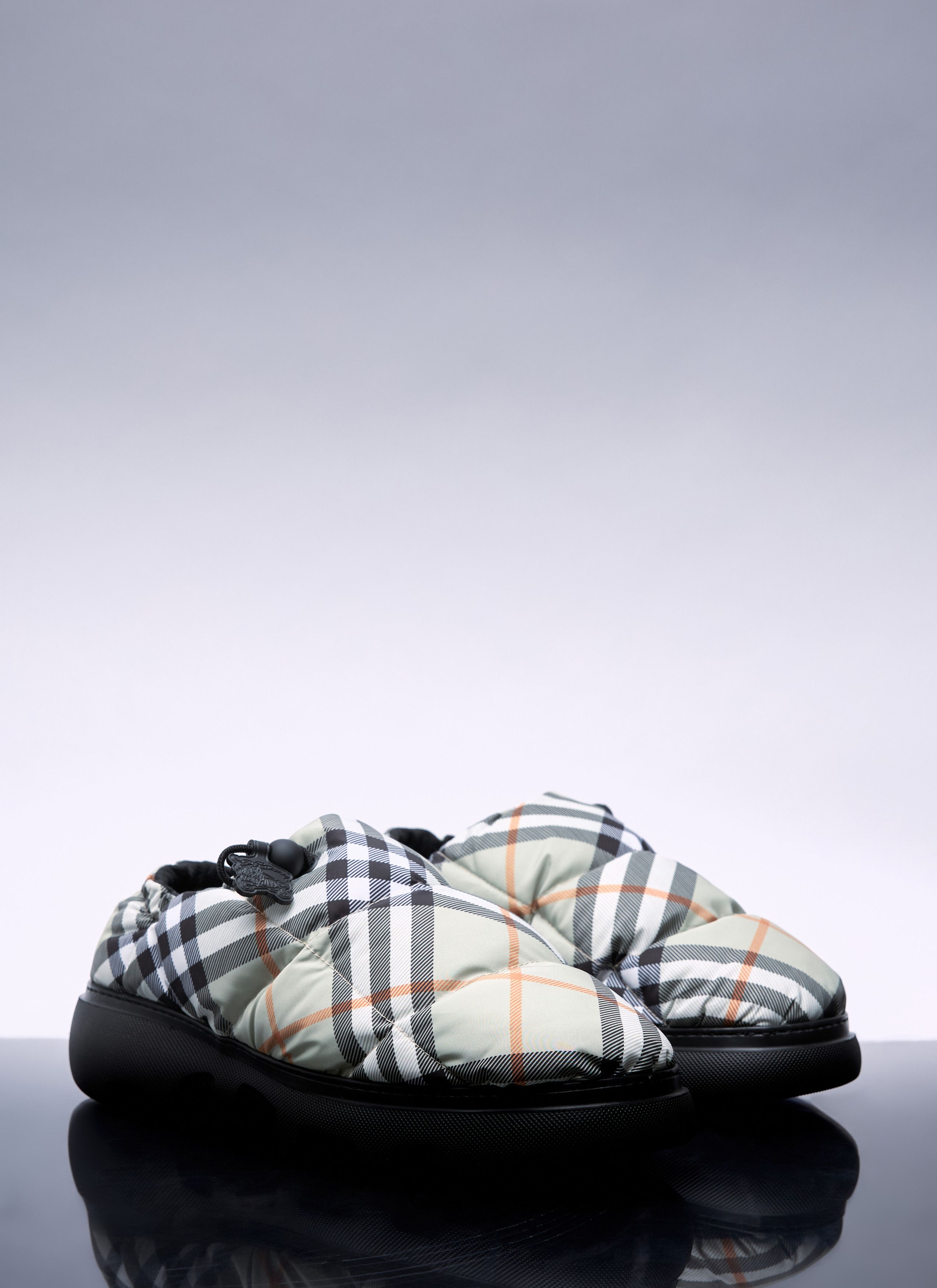 Burberry Check Nylon-Blend Pillow Mule Size US 10 / EU 43 - 3 Thumbnail