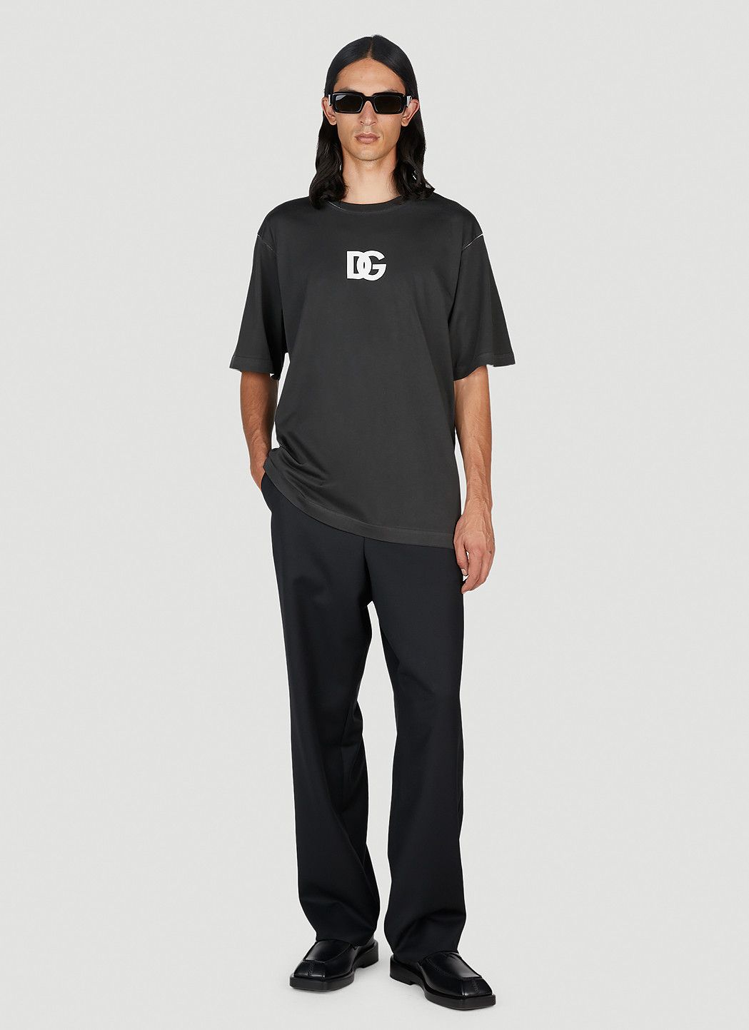 Dolce & Gabbana DG Logo Print T-Shirt Size US L / EU 52-54 / 3 - 2 Thumbnail