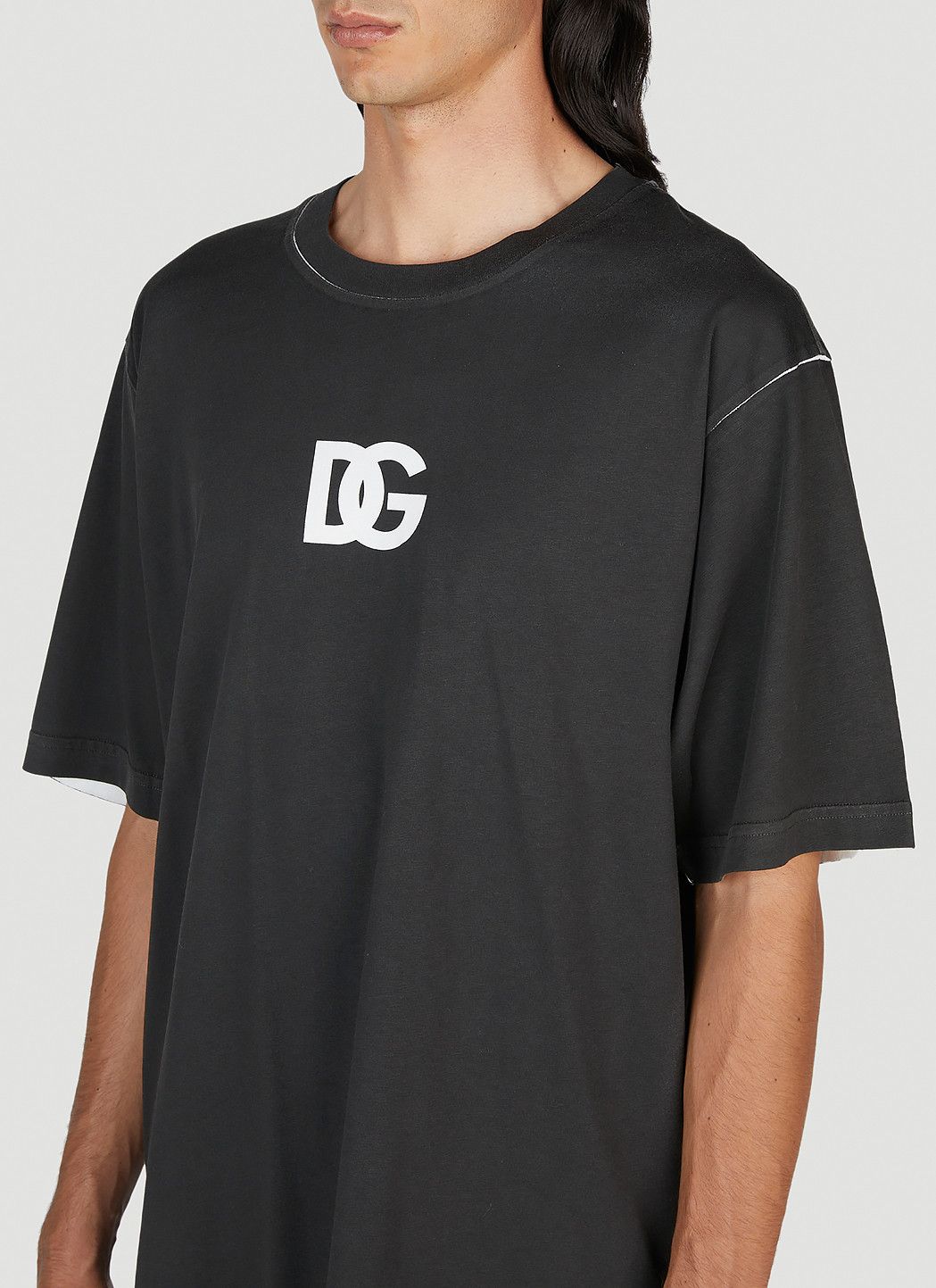 Dolce & Gabbana DG Logo Print T-Shirt Size US L / EU 52-54 / 3 - 5 Thumbnail