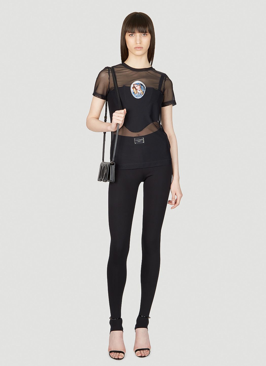 Dolce & Gabbana Mesh T-Shirt Size M / US 6-8 / IT 42-44 - 2 Thumbnail