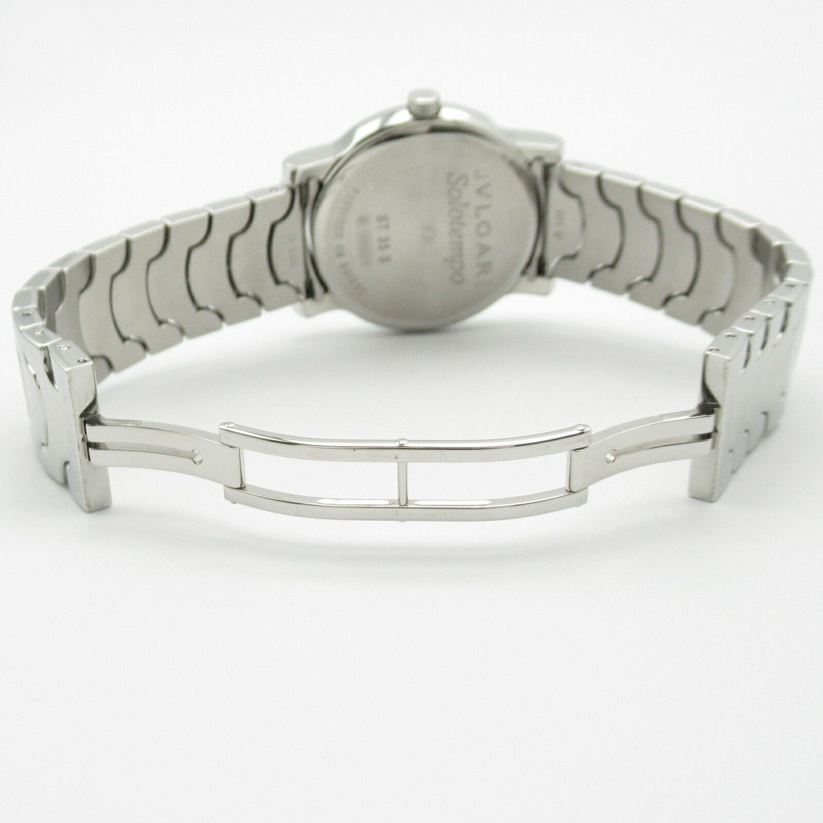 Bvlgari Bvlgari Bvlgari Solo Tempo Stainless Steel Watch Metal Quartz ST35S Size ONE SIZE - 4 Thumbnail