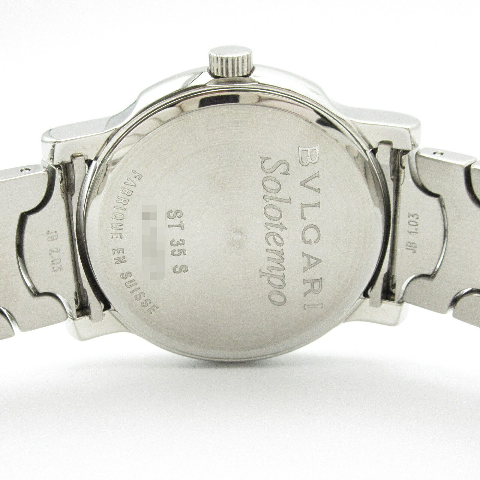 Bvlgari Bvlgari Bvlgari Solo Tempo Stainless Steel Watch Metal Quartz ST35S Size ONE SIZE - 5 Thumbnail