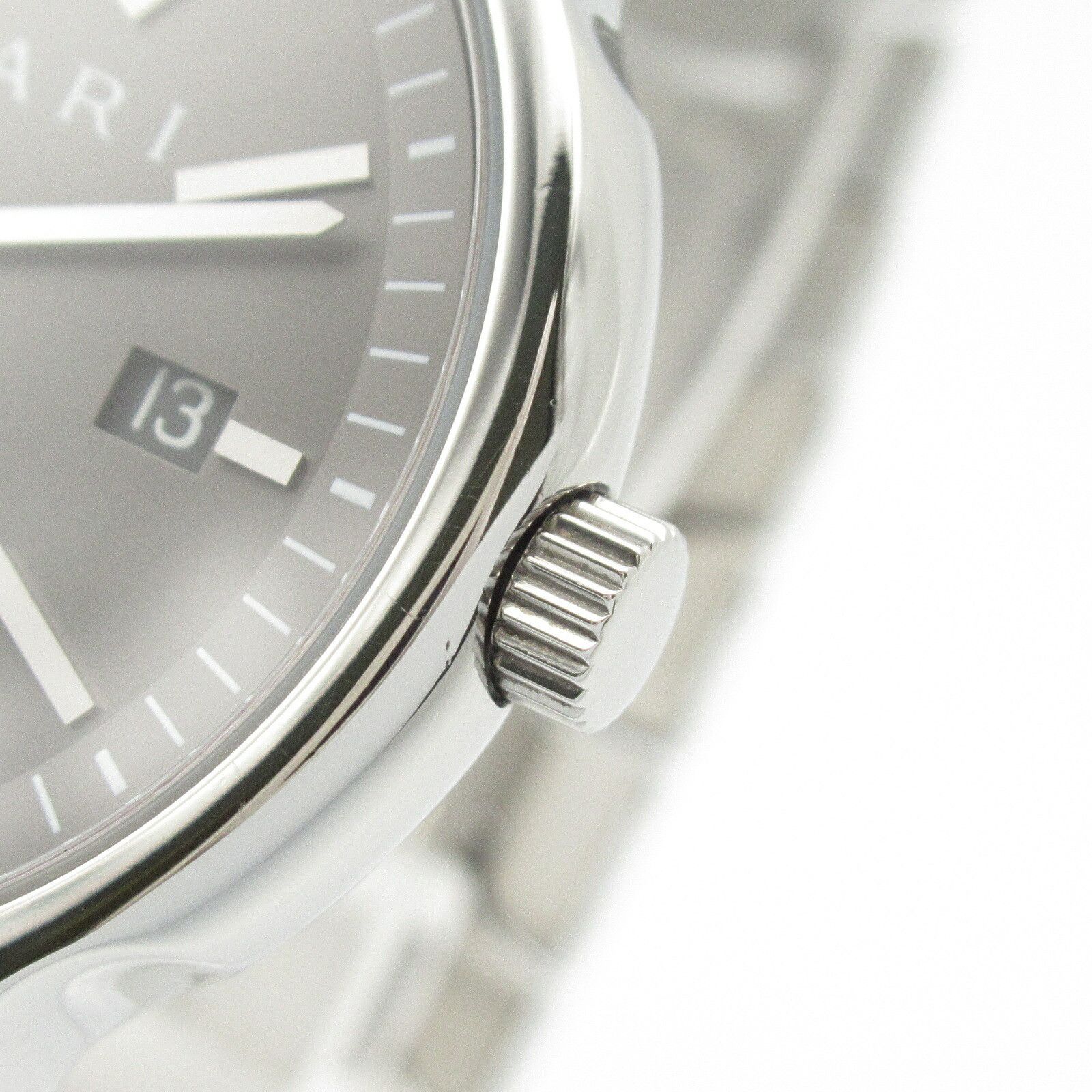 Bvlgari Bvlgari Bvlgari Solo Tempo Stainless Steel Watch Metal Quartz ST35S Size ONE SIZE - 6 Thumbnail