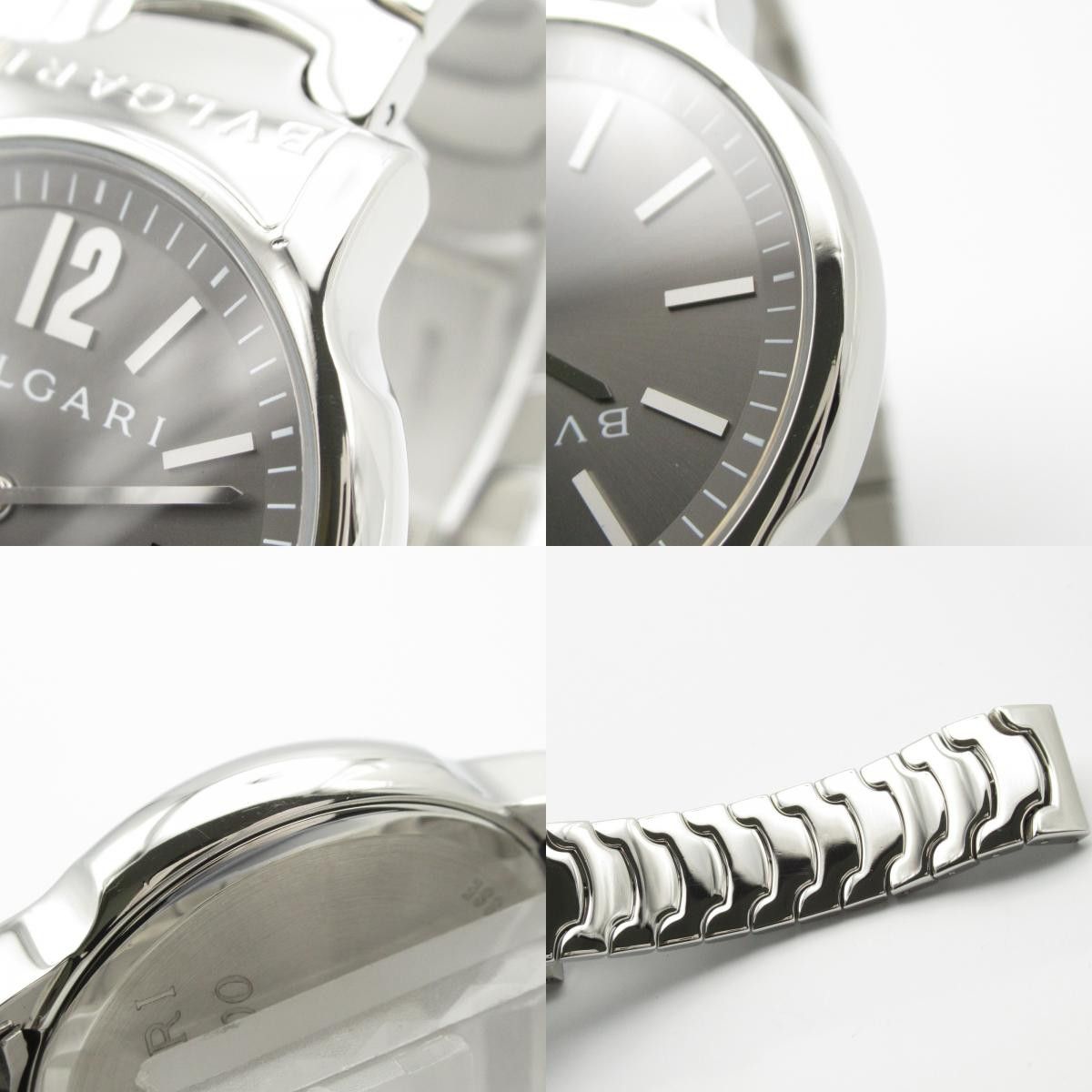Bvlgari Bvlgari Bvlgari Solo Tempo Stainless Steel Watch Metal Quartz ST35S Size ONE SIZE - 9 Thumbnail