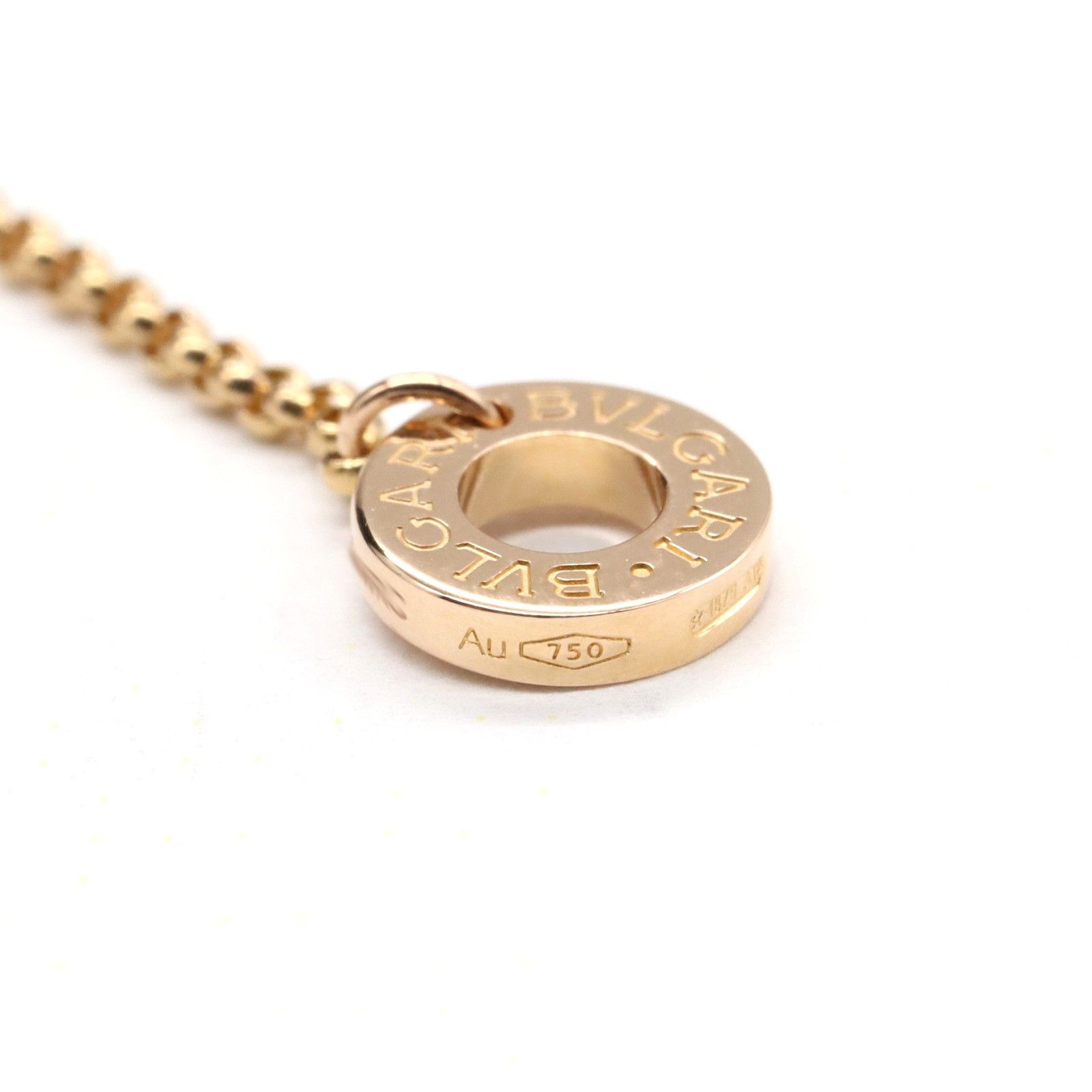 Bvlgari Bvlgari BVLGARI B-zero1 Au750 Ceramic Necklace Ceramic Necklace 353004 Size ONE SIZE - 5 Thumbnail