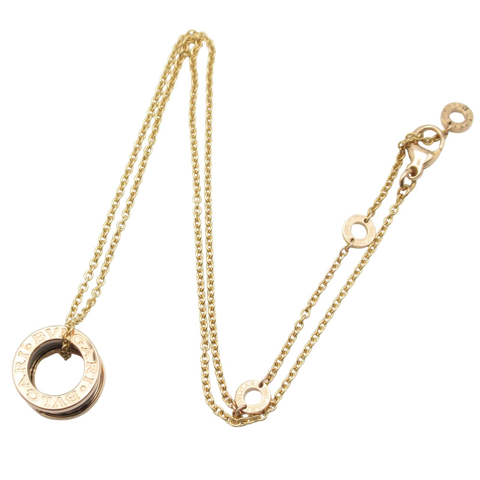 Bvlgari Bvlgari BVLGARI B-zero1 Au750 Ceramic Necklace Ceramic Necklace CL855762 Size ONE SIZE - 2 Thumbnail