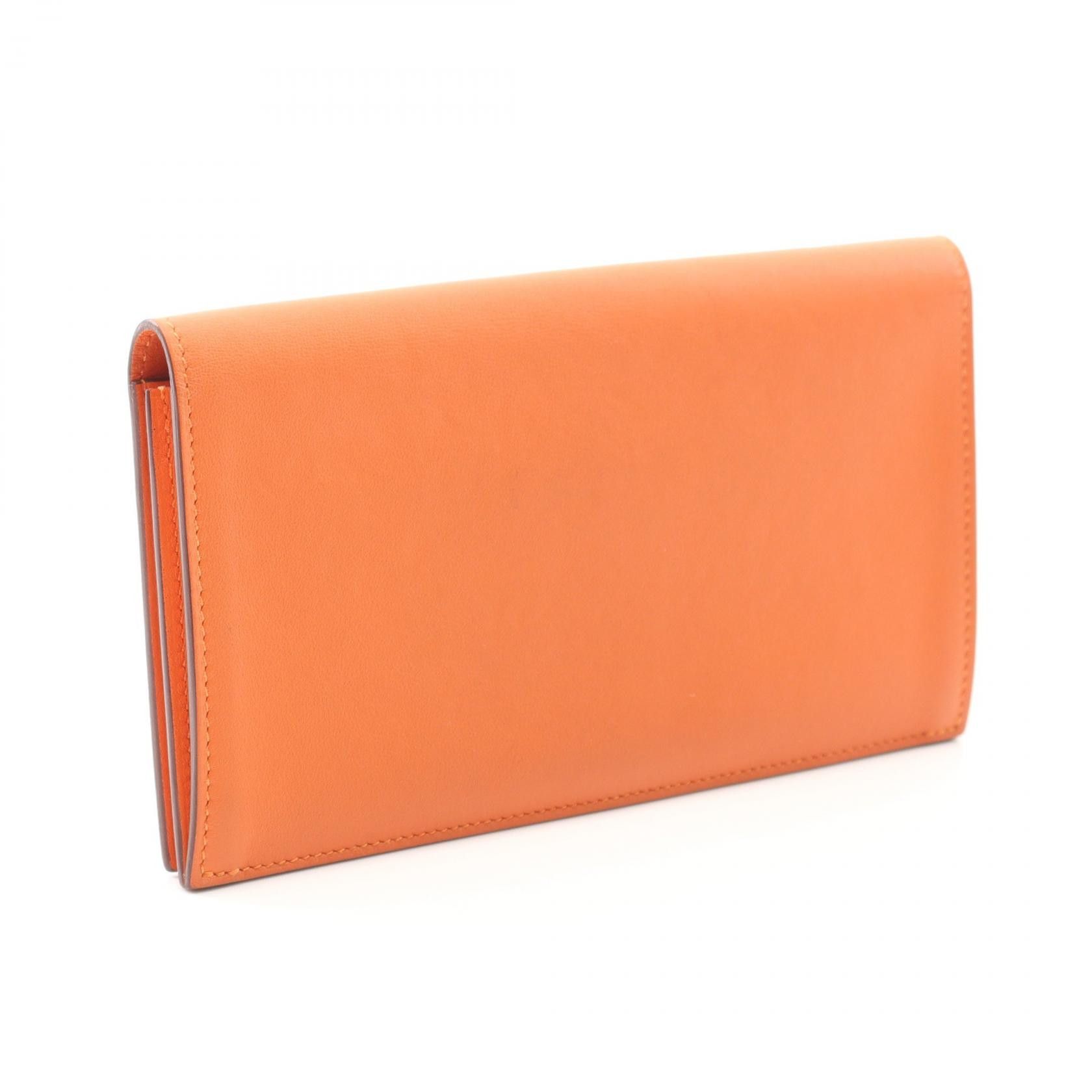 Hermes Hermes Citizen Twill Swift Long Wallet Leather Long Wallet Stamp W (2024)