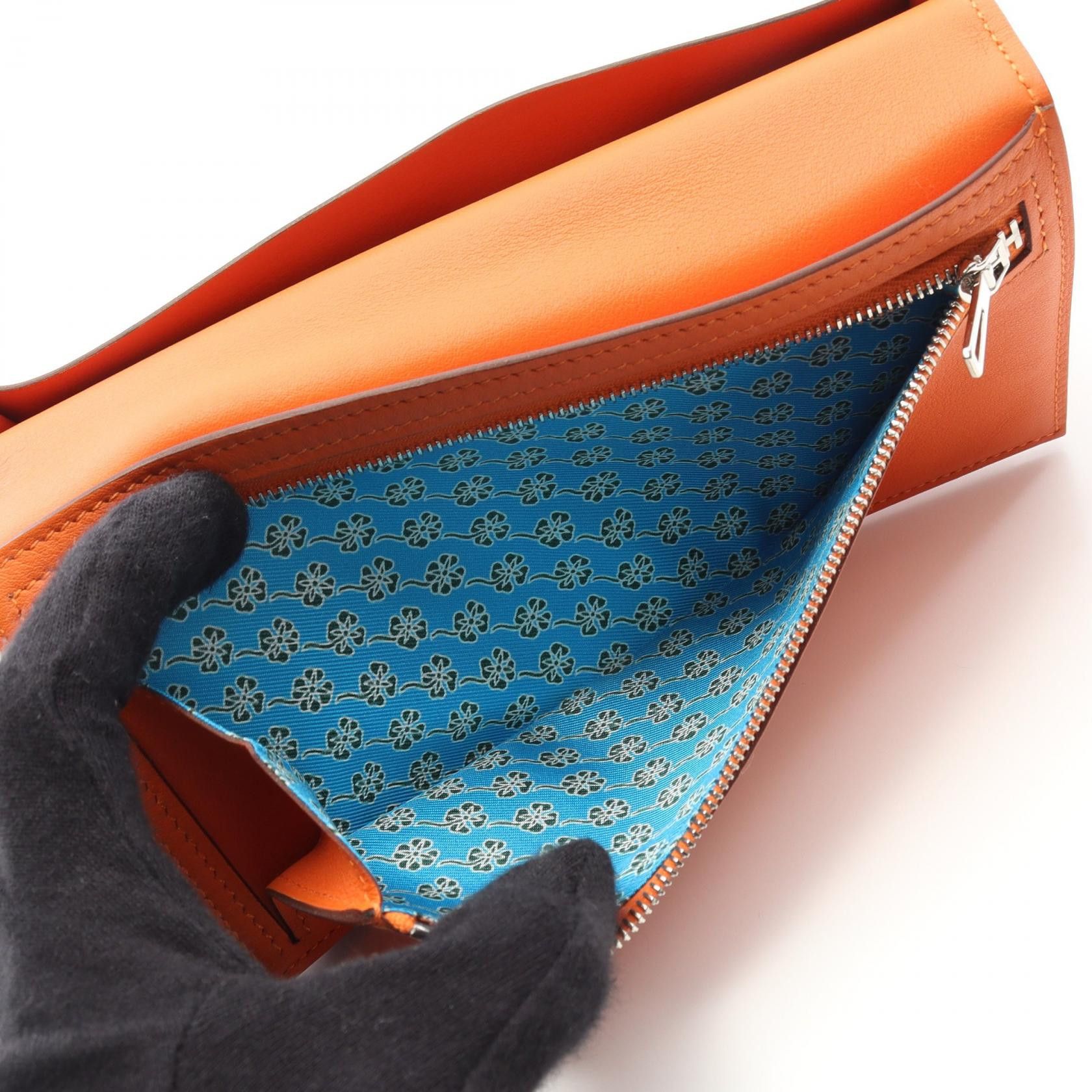 Hermes Hermes Citizen Twill Swift Long Wallet Leather Long Wallet Stamp W (2024)