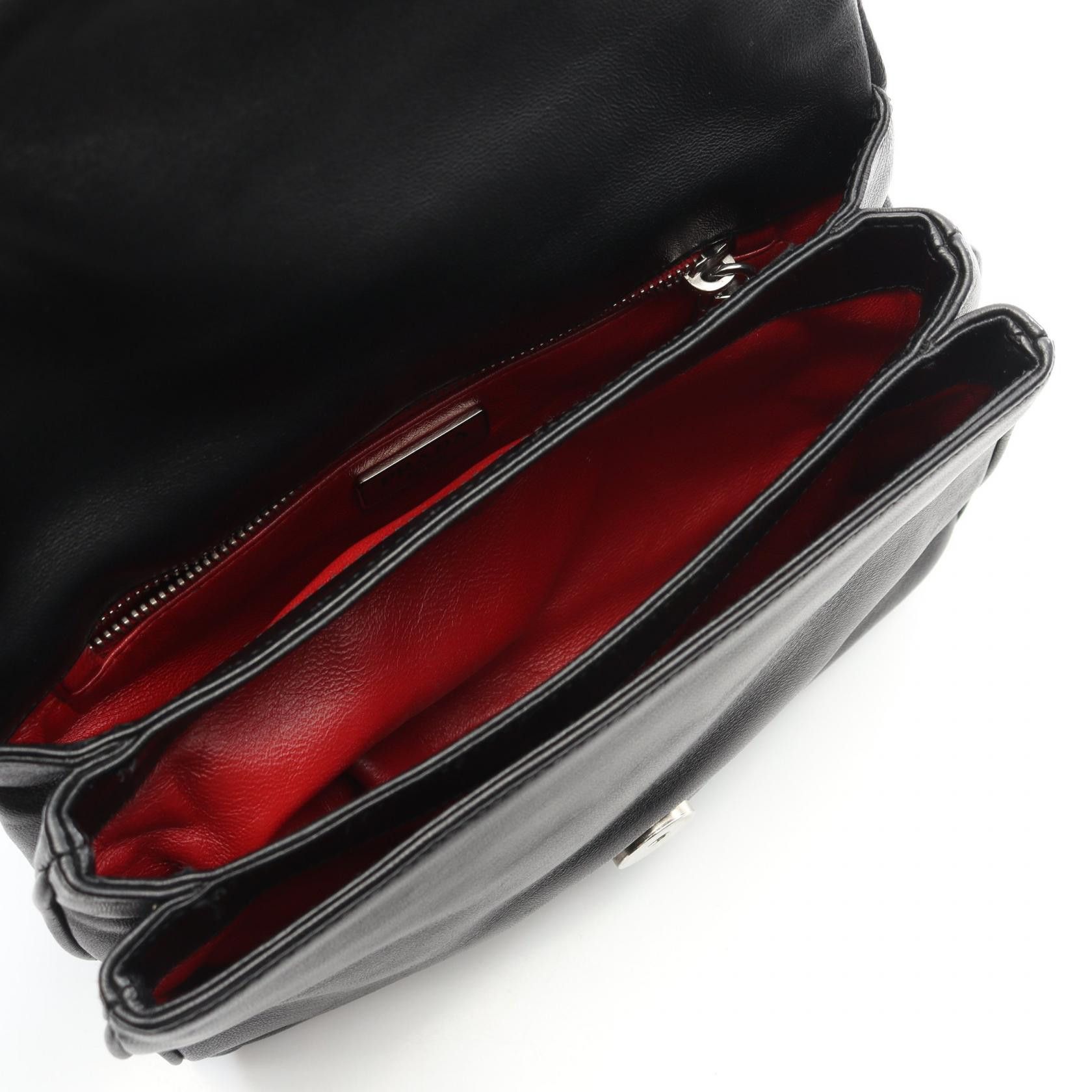 Prada Prada Prada 1BD137 Leather Shoulder Bag Leather Shoulder Bag 1BD137 Size ONE SIZE - 3 Thumbnail