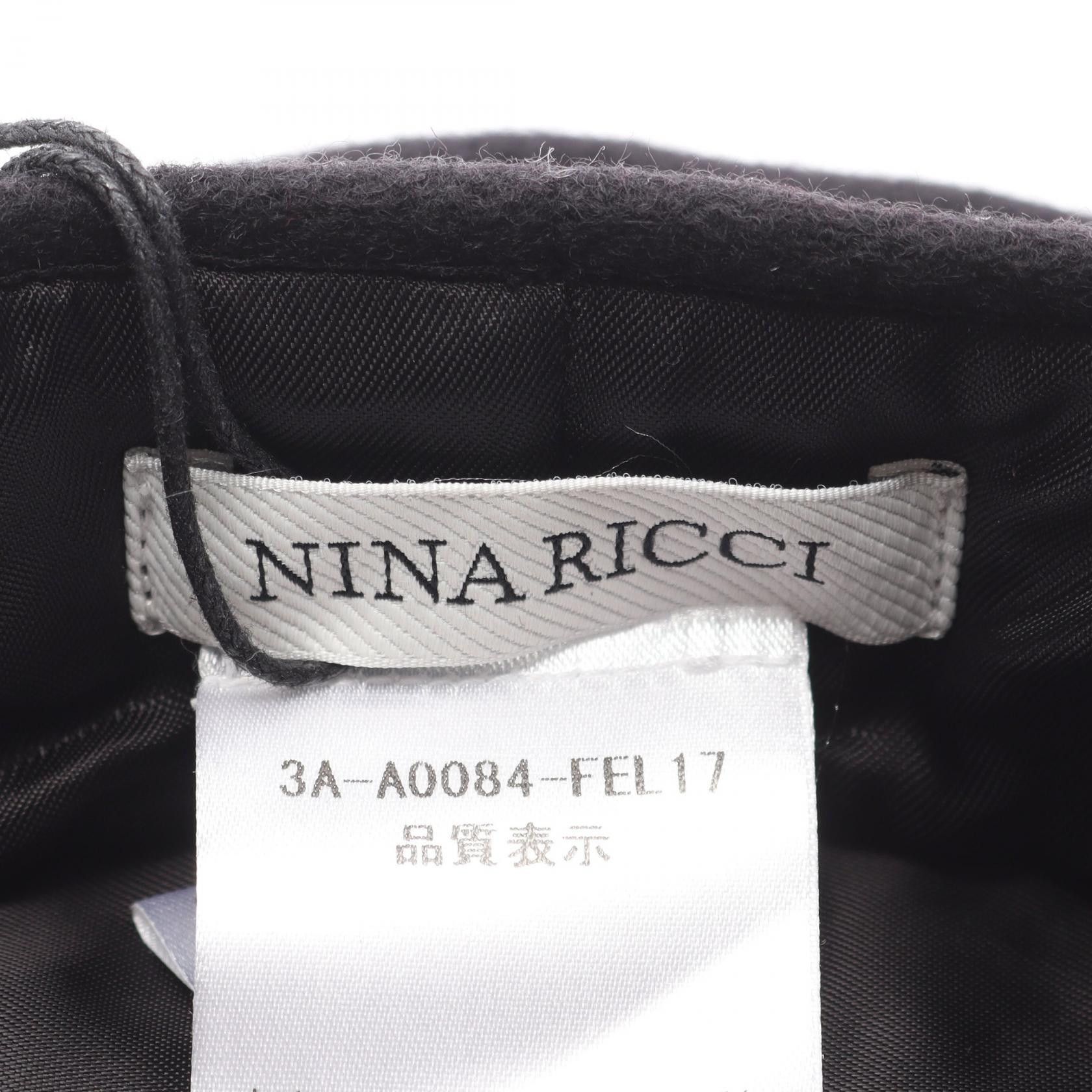 Other Other Nina Ricci 23AAA0084FEL017 Wool Nylon Hat Others Hats 23AAA0084FEL017 Size ONE SIZE - 4 Thumbnail