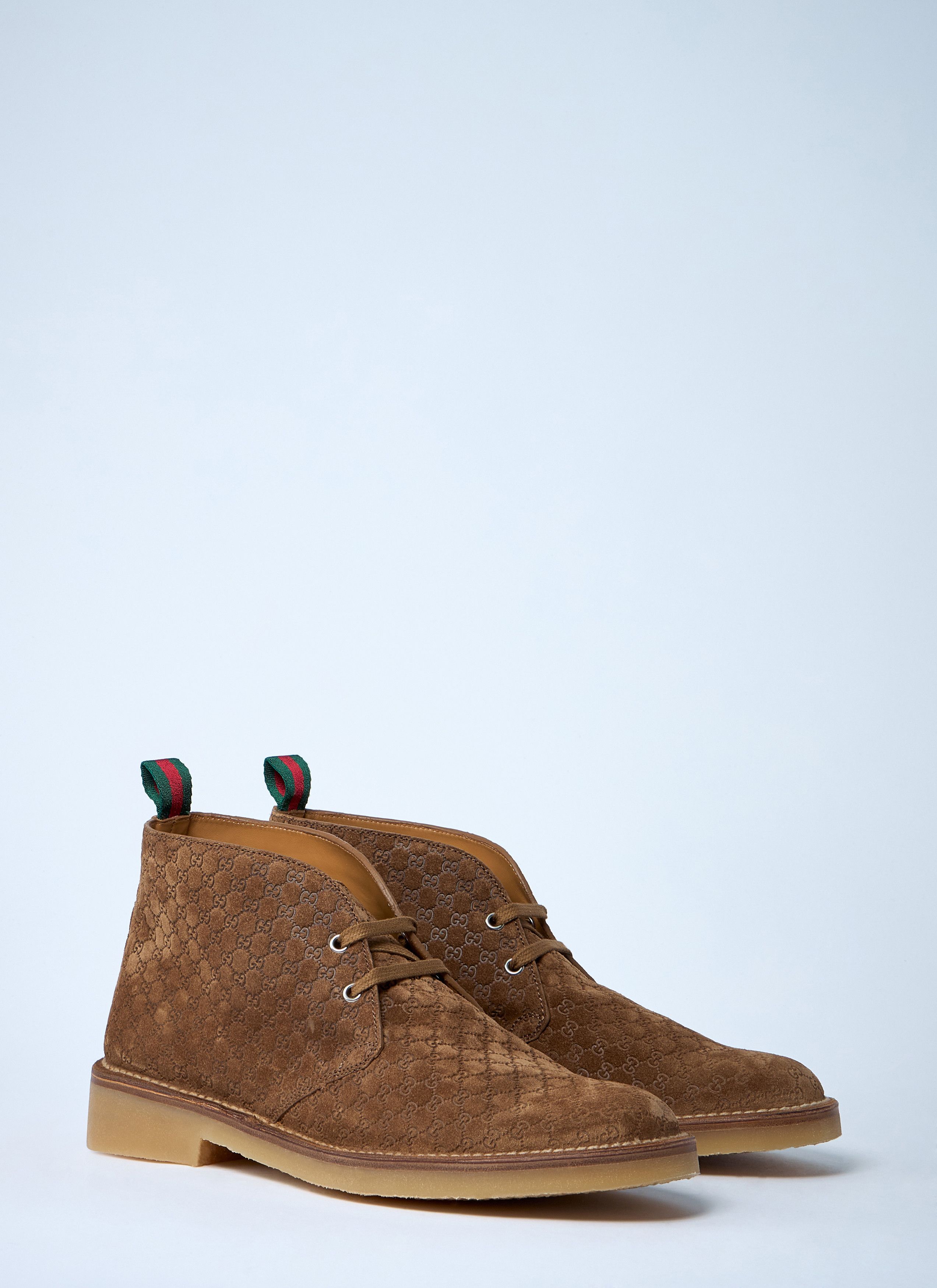 Gucci GG Suede Boots Size US 8 / EU 41 - 2 Thumbnail