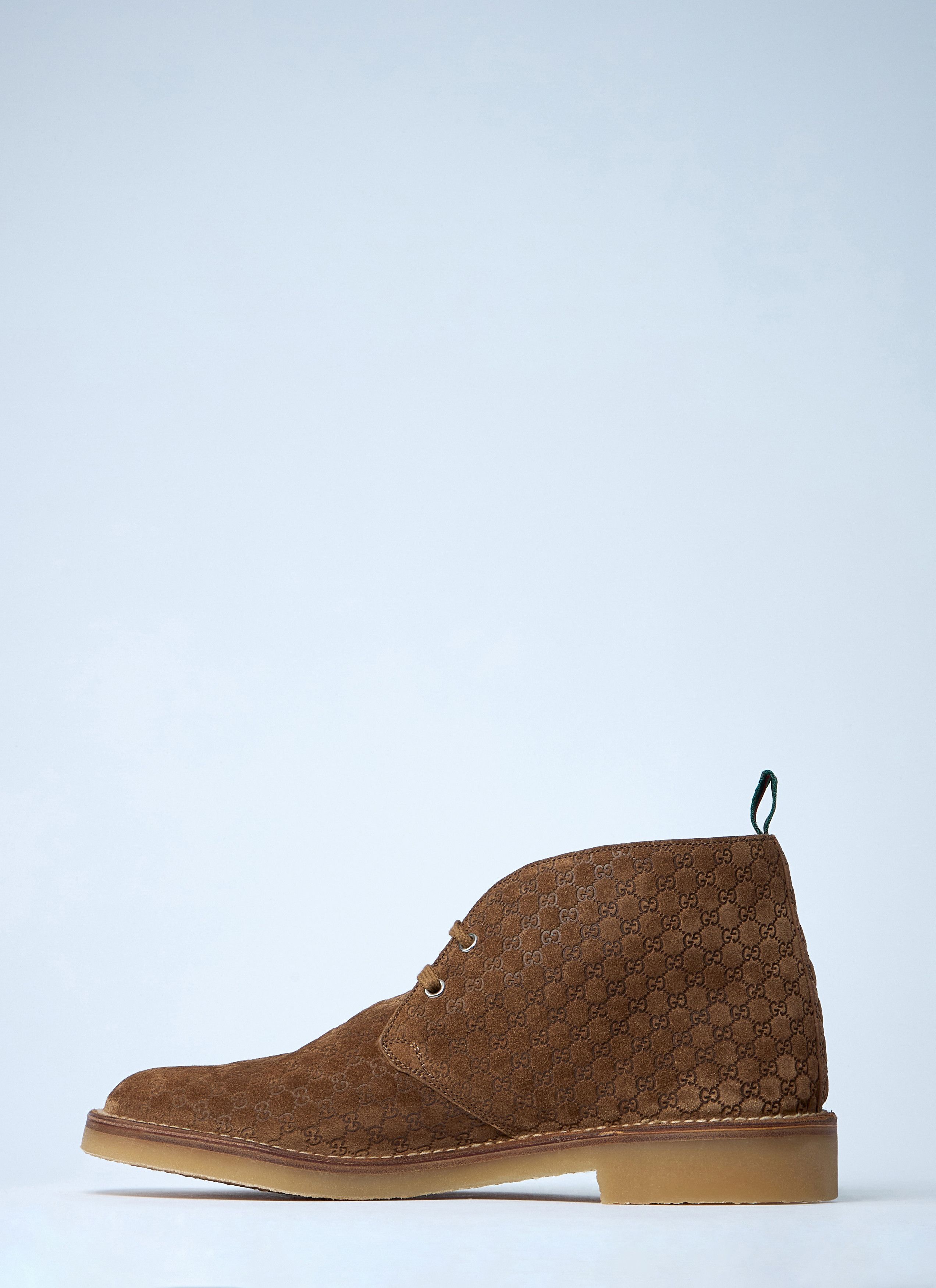 Gucci GG Suede Boots Size US 10 / EU 43 - 4 Thumbnail