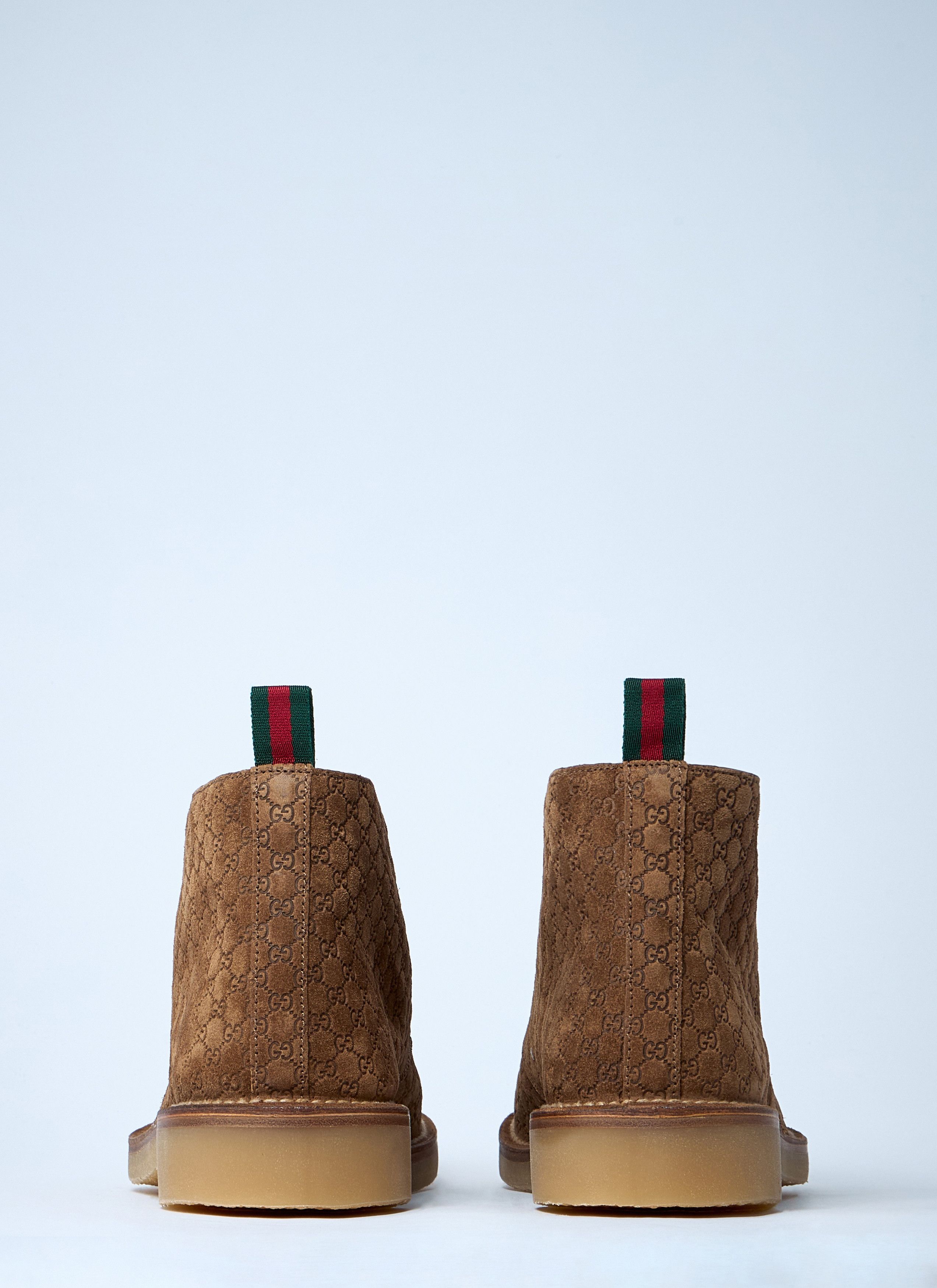 Gucci GG Suede Boots Size US 13 / EU 46 - 5 Thumbnail