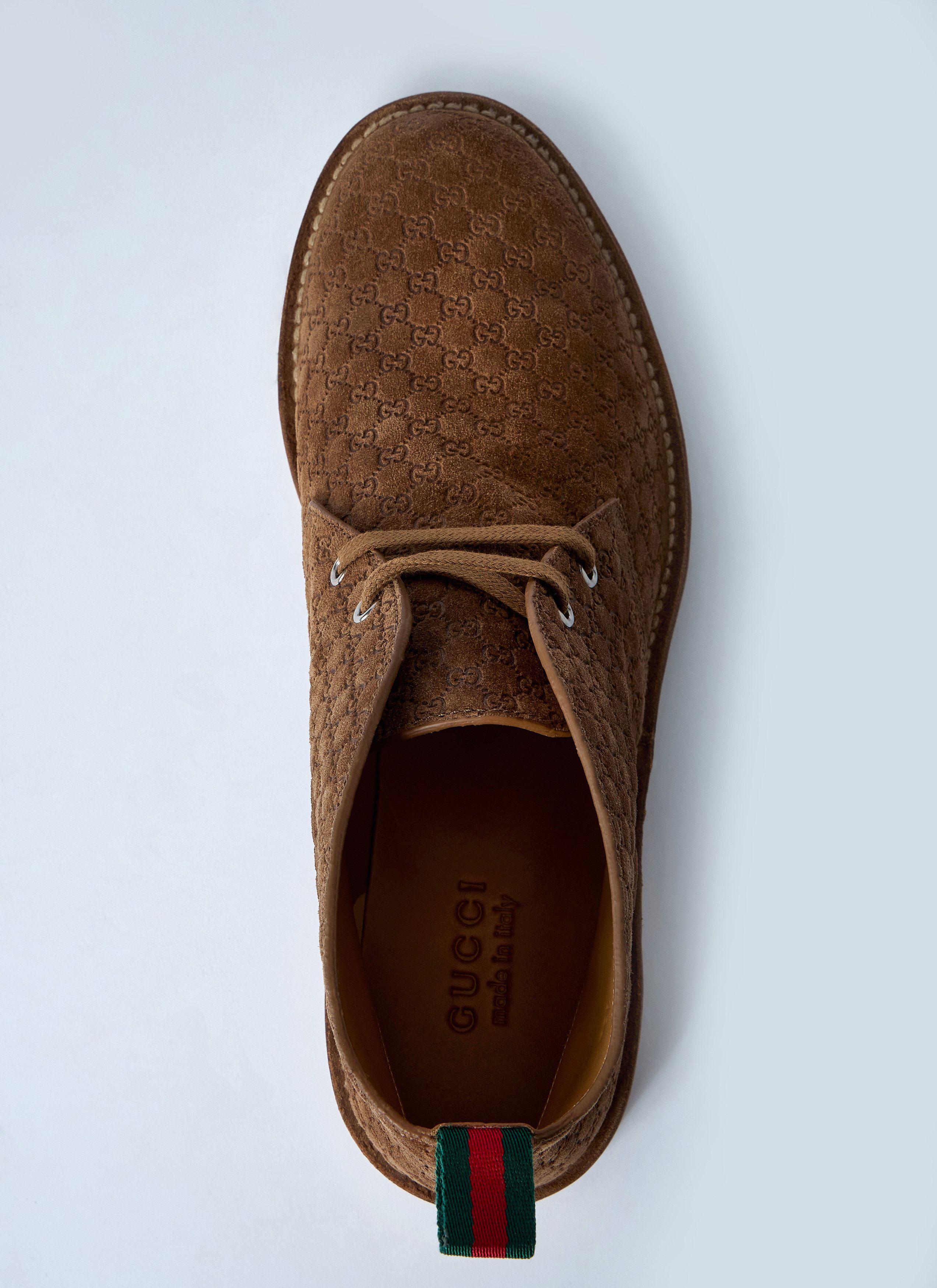 Gucci GG Suede Boots Size US 13 / EU 46 - 6 Thumbnail