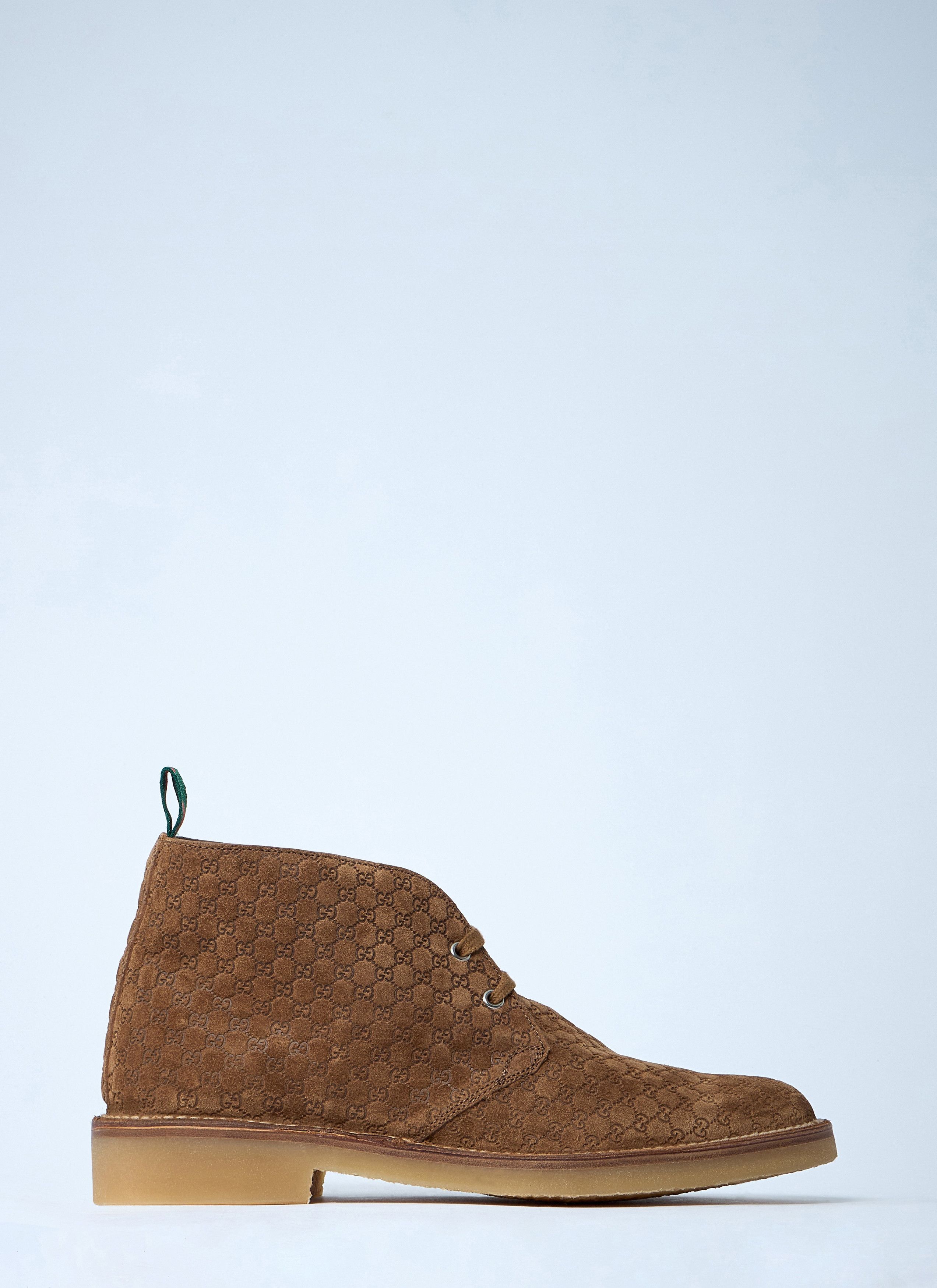Gucci GG Suede Boots Size US 13 / EU 46 - 7 Thumbnail