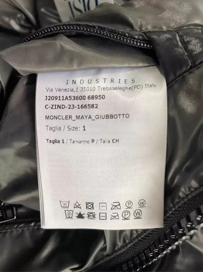 Moncler Moncler Maire Classic Black Down Jacket Size US XS / EU 42 / 0 - 4 Thumbnail