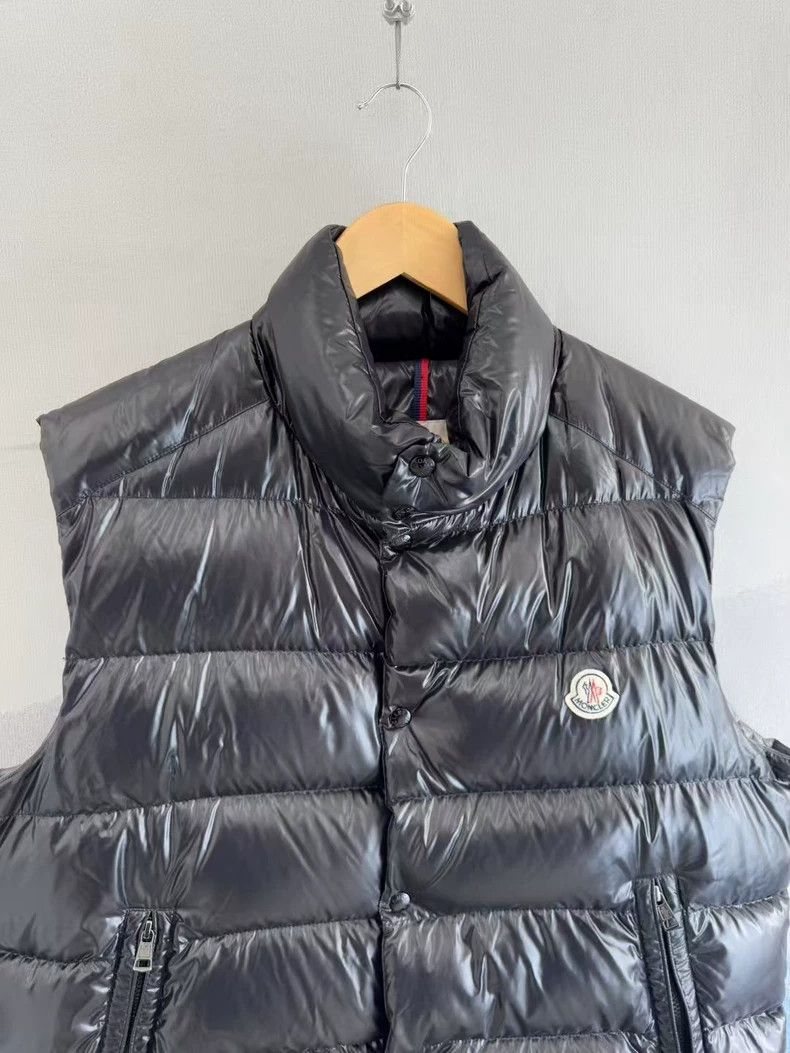 Moncler Moncler Tibb Black Down Vest Size US L / EU 52-54 / 3 - 5 Thumbnail