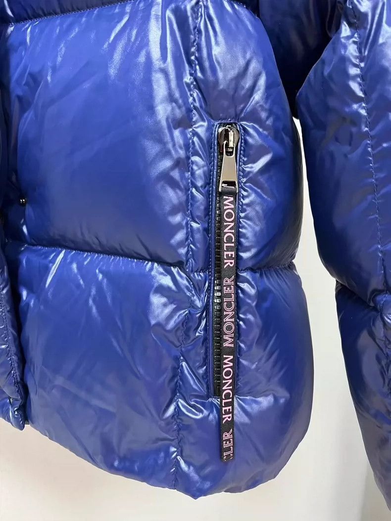 Moncler Moncler Parana Blue Pink Down Jacket Size US S / EU 44-46 / 1 - 5 Thumbnail