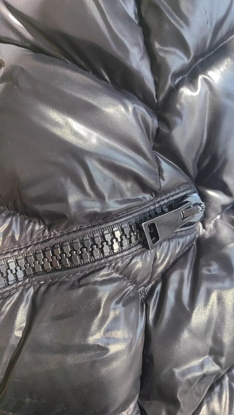 MONCLER Fulmarus Long Shiny Down Jacket