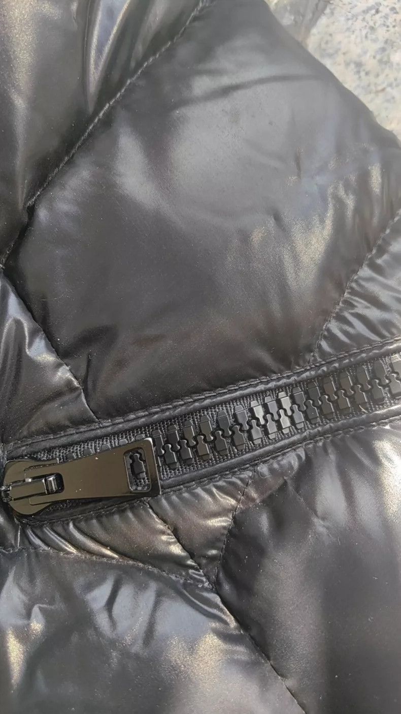 MONCLER Fulmarus Long Shiny Down Jacket