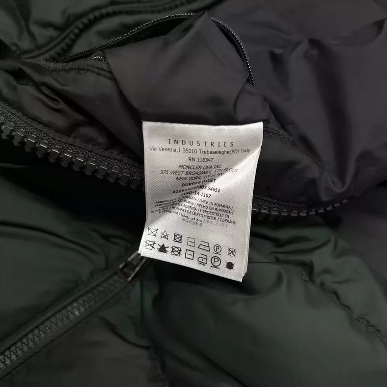 Moncler Moncler green patchwork down vest size 6 Size US L / EU 52-54 / 3 - 4 Thumbnail