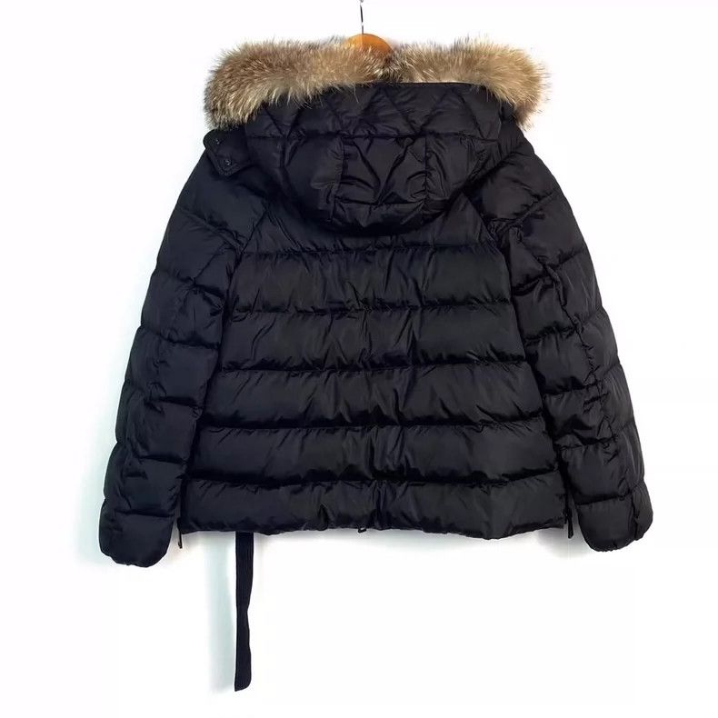 Moncler moncler black down jacket with fur Size US L / EU 52-54 / 3 - 2 Thumbnail