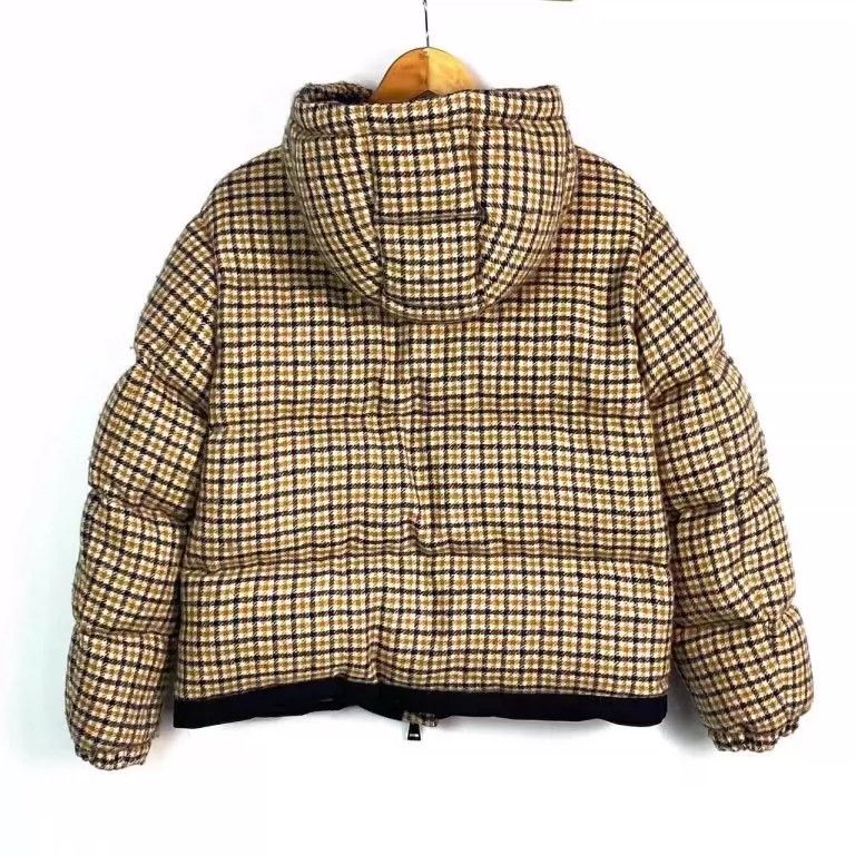 Moncler moncler yellow checkered down jacket Size US L / EU 52-54 / 3 - 2 Thumbnail