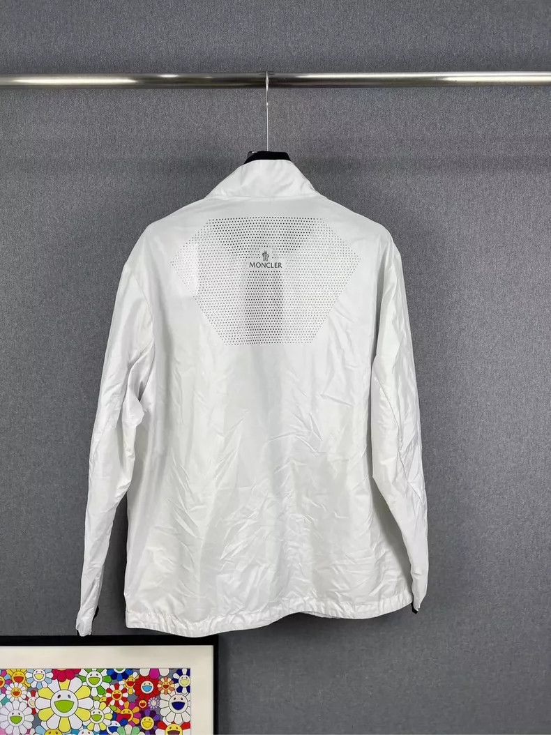 Moncler Moncler New Zip Logo Windbreaker Size US M / EU 48-50 / 2 - 2 Thumbnail