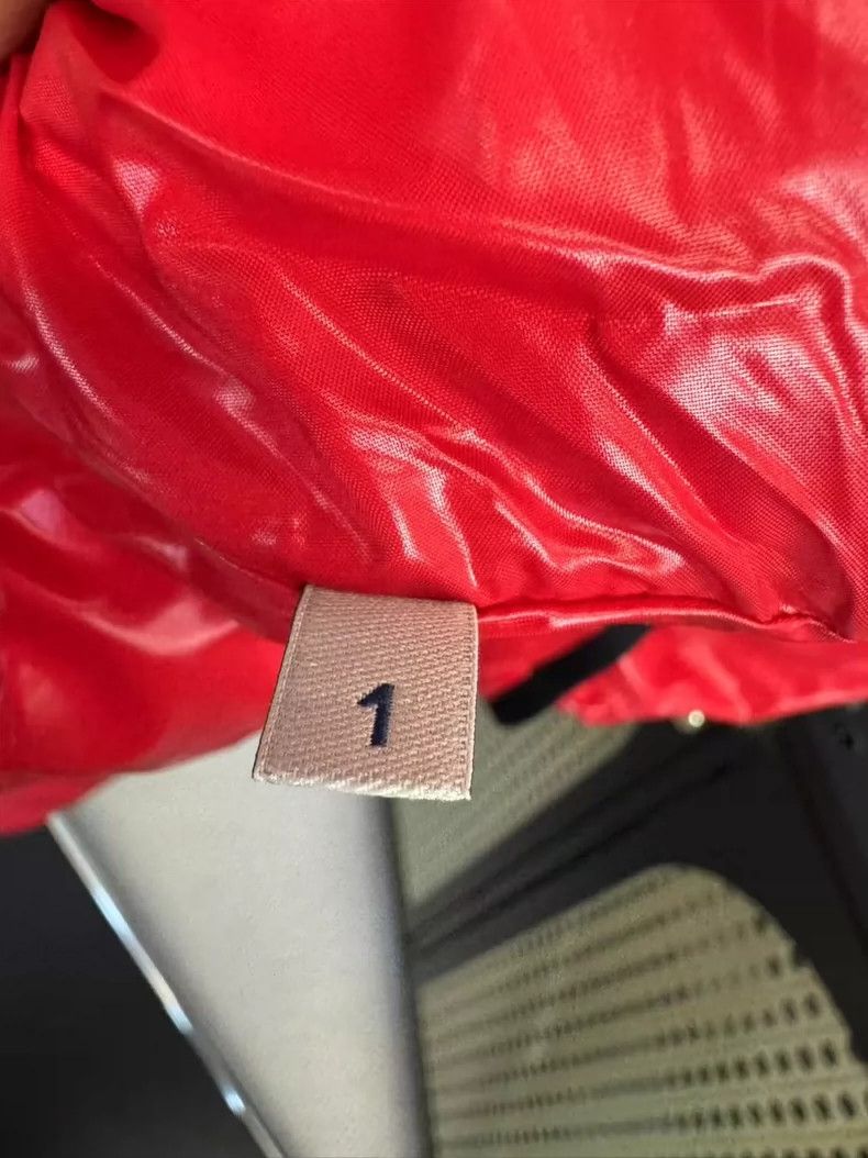 Moncler Moncler Bady Red Hooded Down Jacket Size US S / EU 44-46 / 1 - 8 Thumbnail
